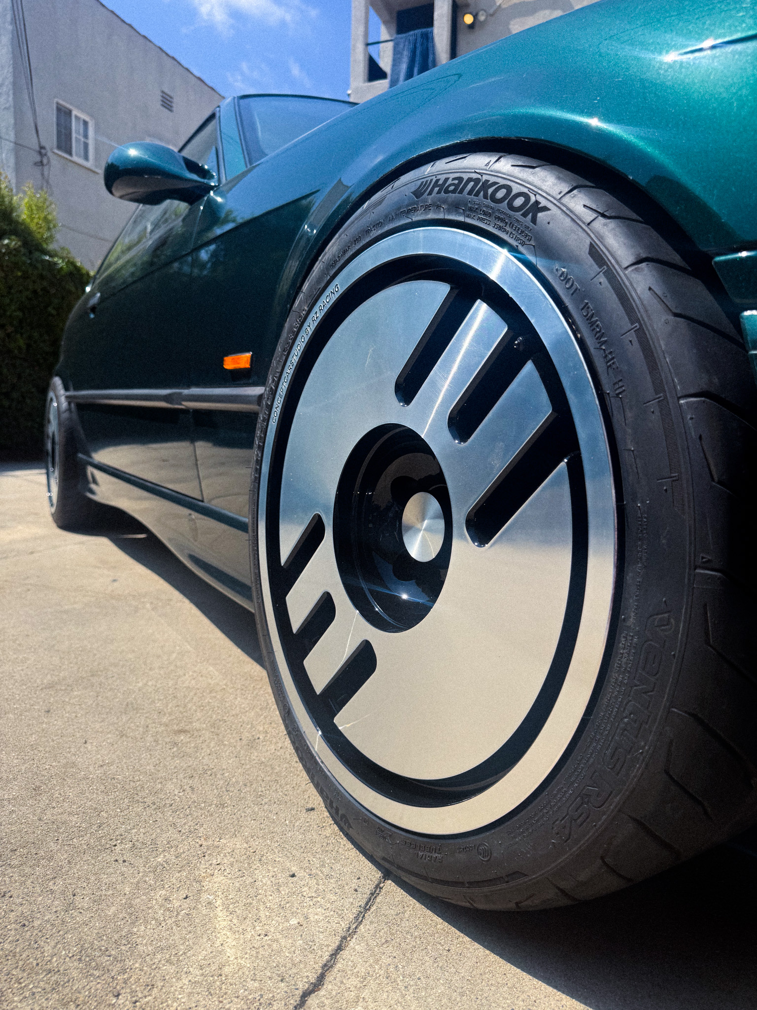 BMW E36 on U-Hot wheels (front)