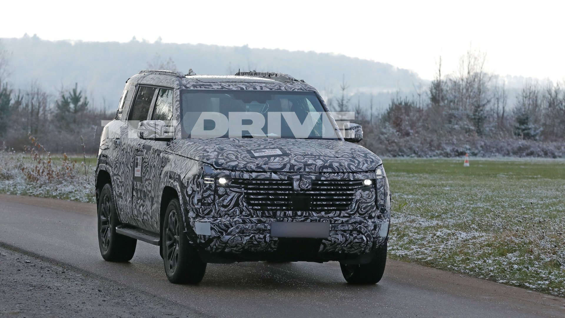 Pajero Montero Spy Shots