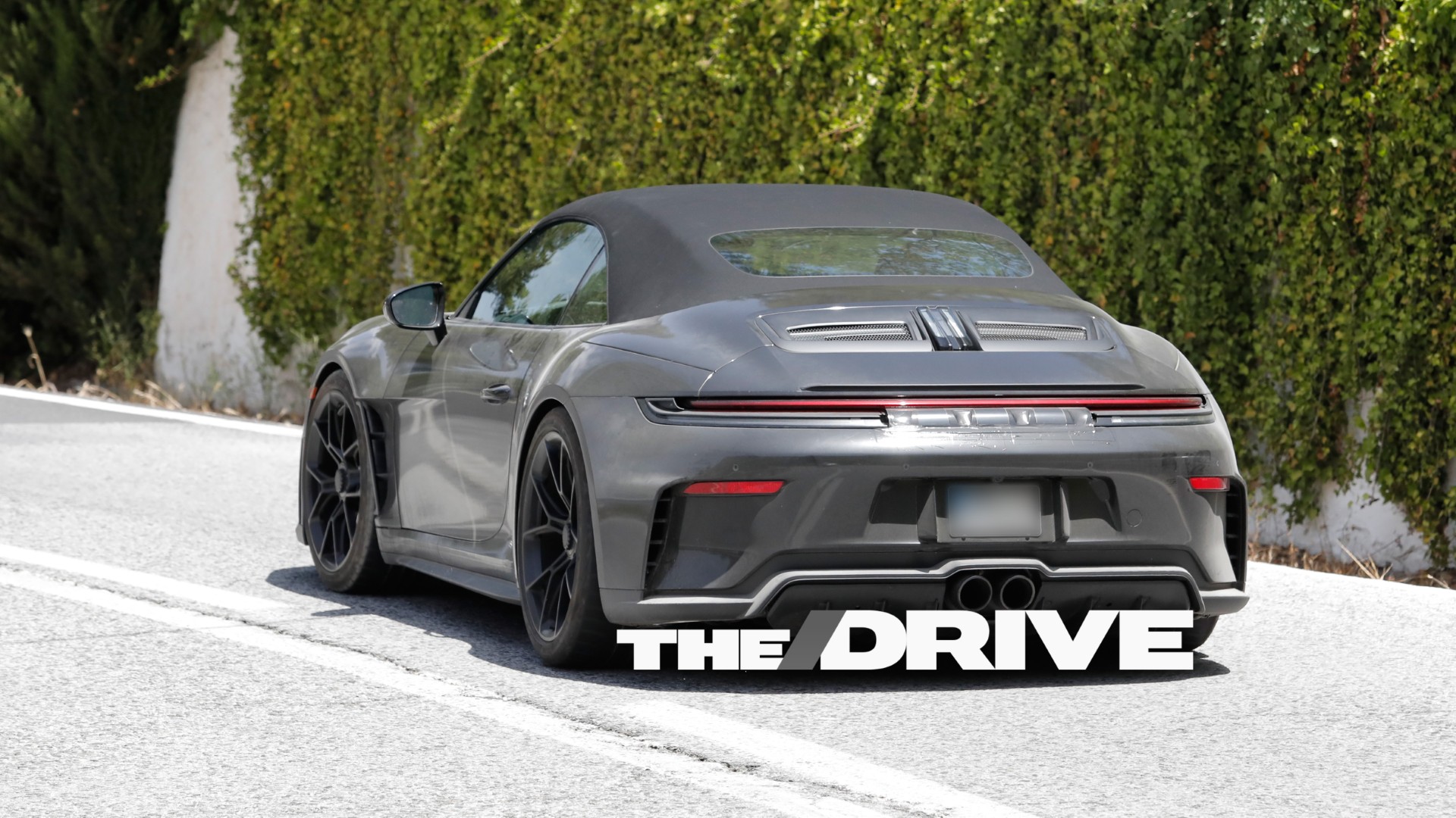 This Drop-Top Porsche GT3 Prototype Is the New 911 Speedster in