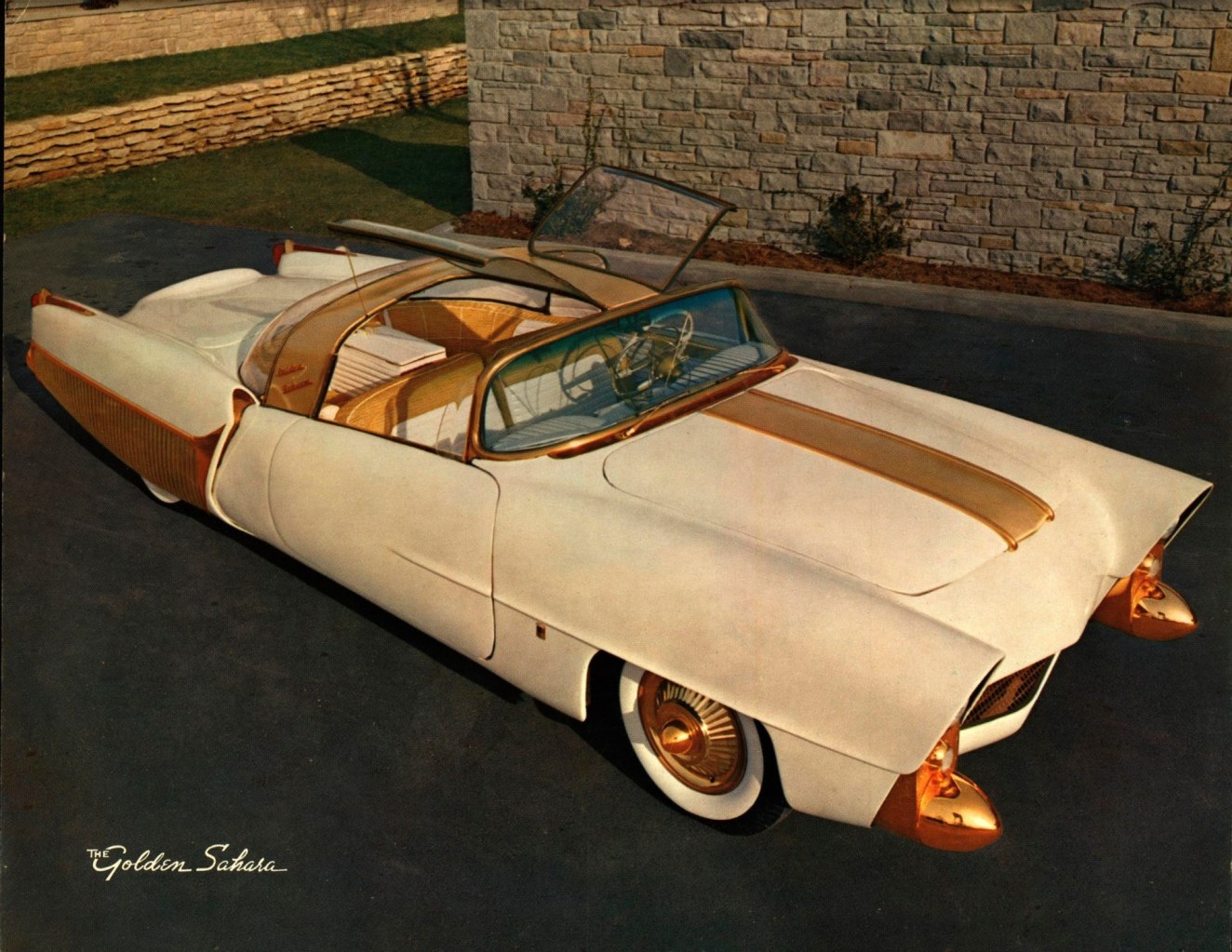 One of the Most Iconic 1950s Custom Cars With Glowing Goodyear Tires Is ...