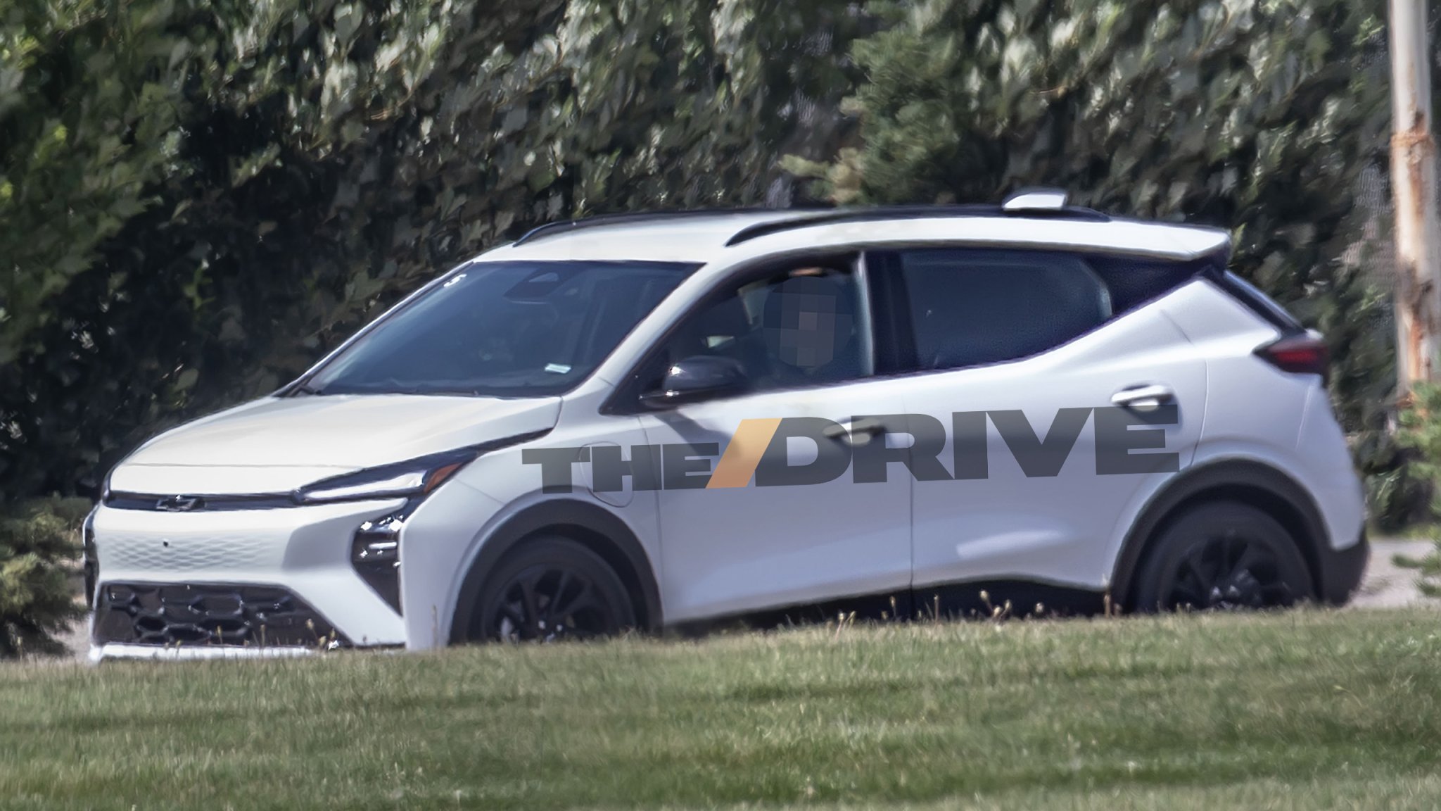 2027 Chevy Bolt spy shot side