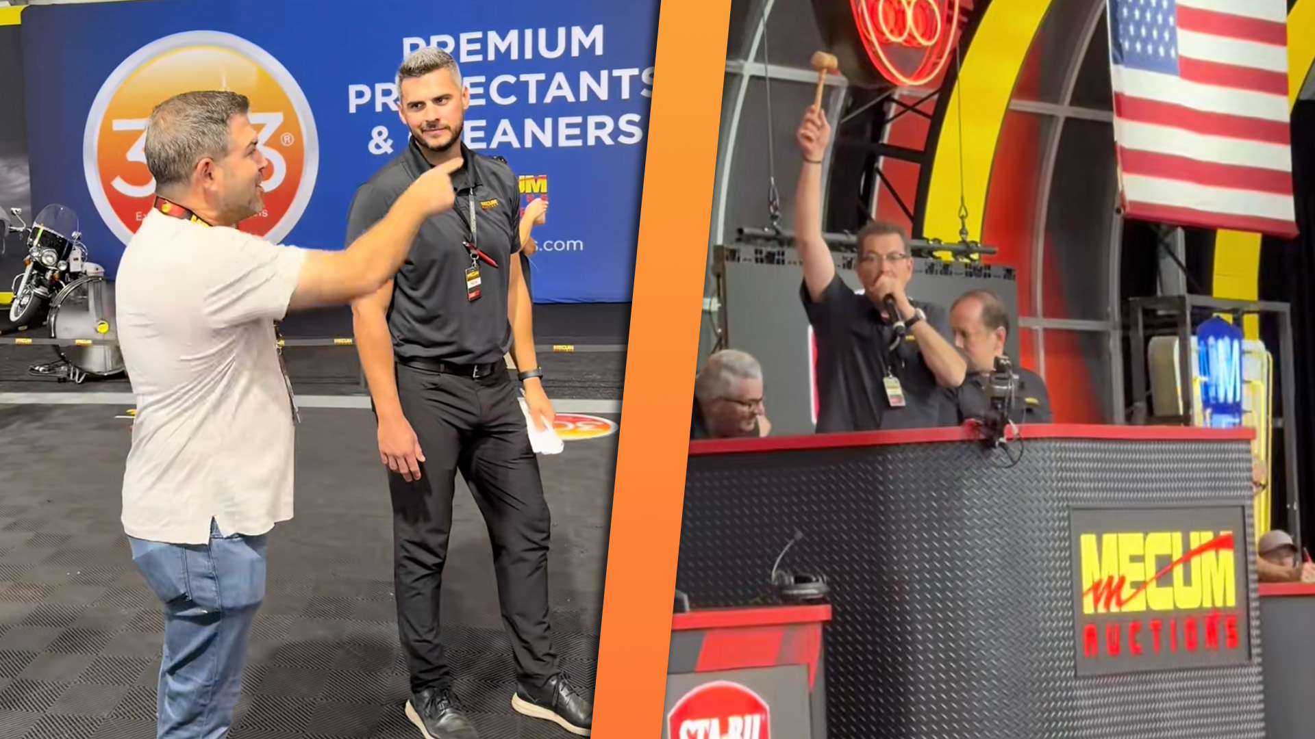 Mecum auction drama