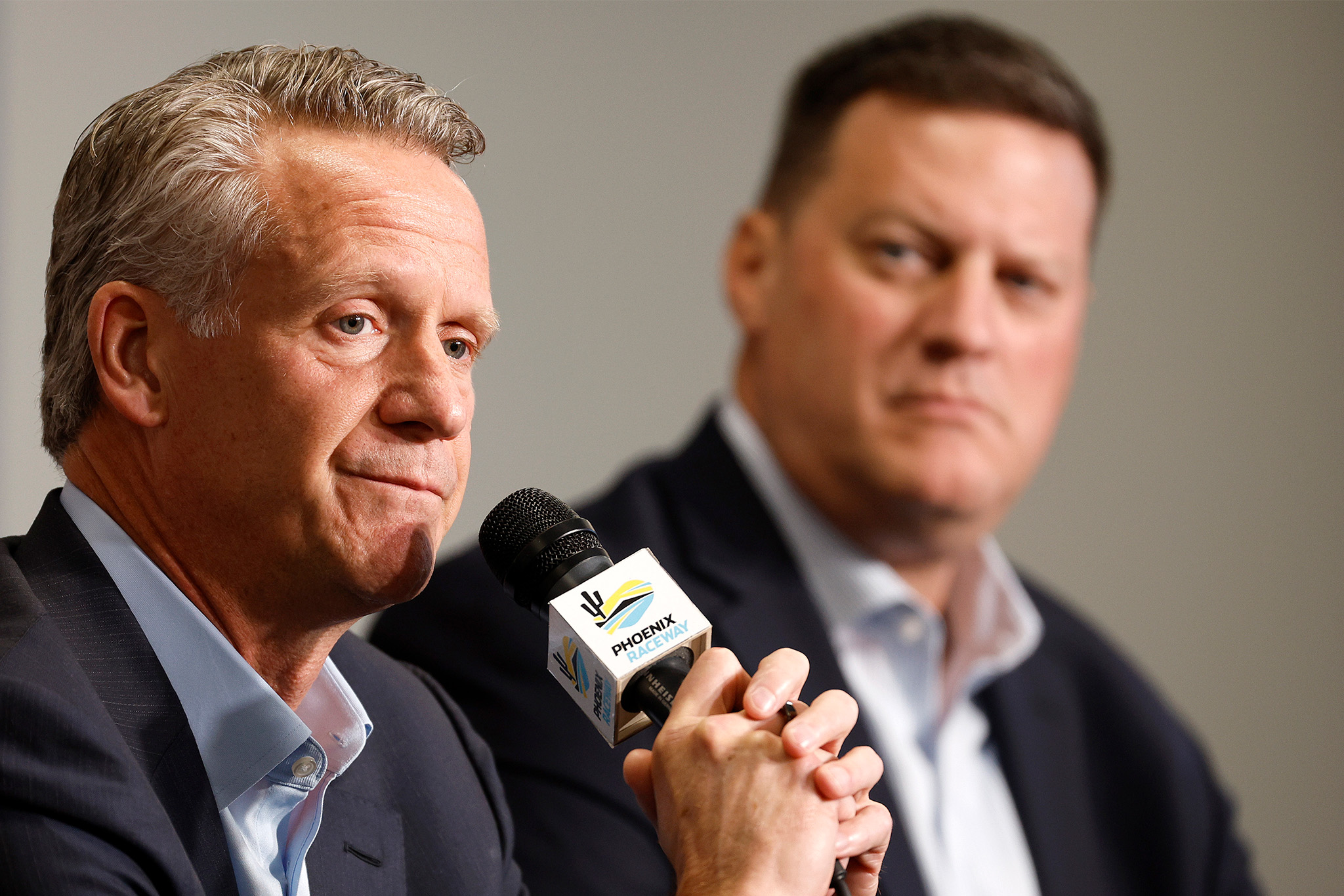 NASCAR executives Steve Phelps and Steve O'Donnell