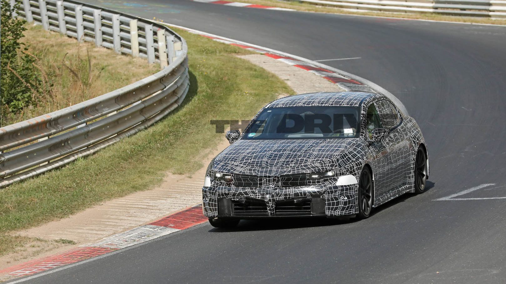 2028 BMW M3 EV spy shots