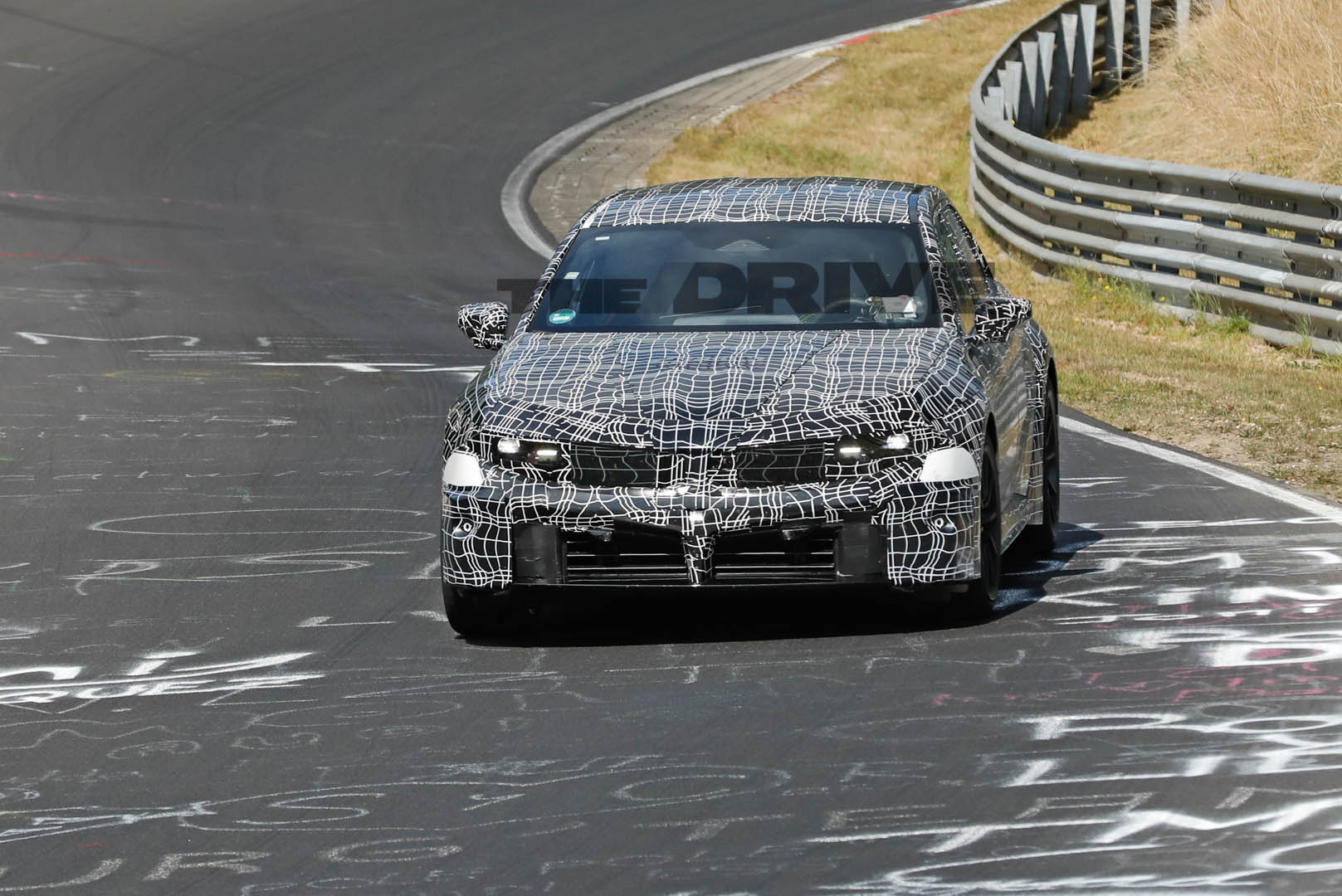 2028 BMW M3 EV spy shots