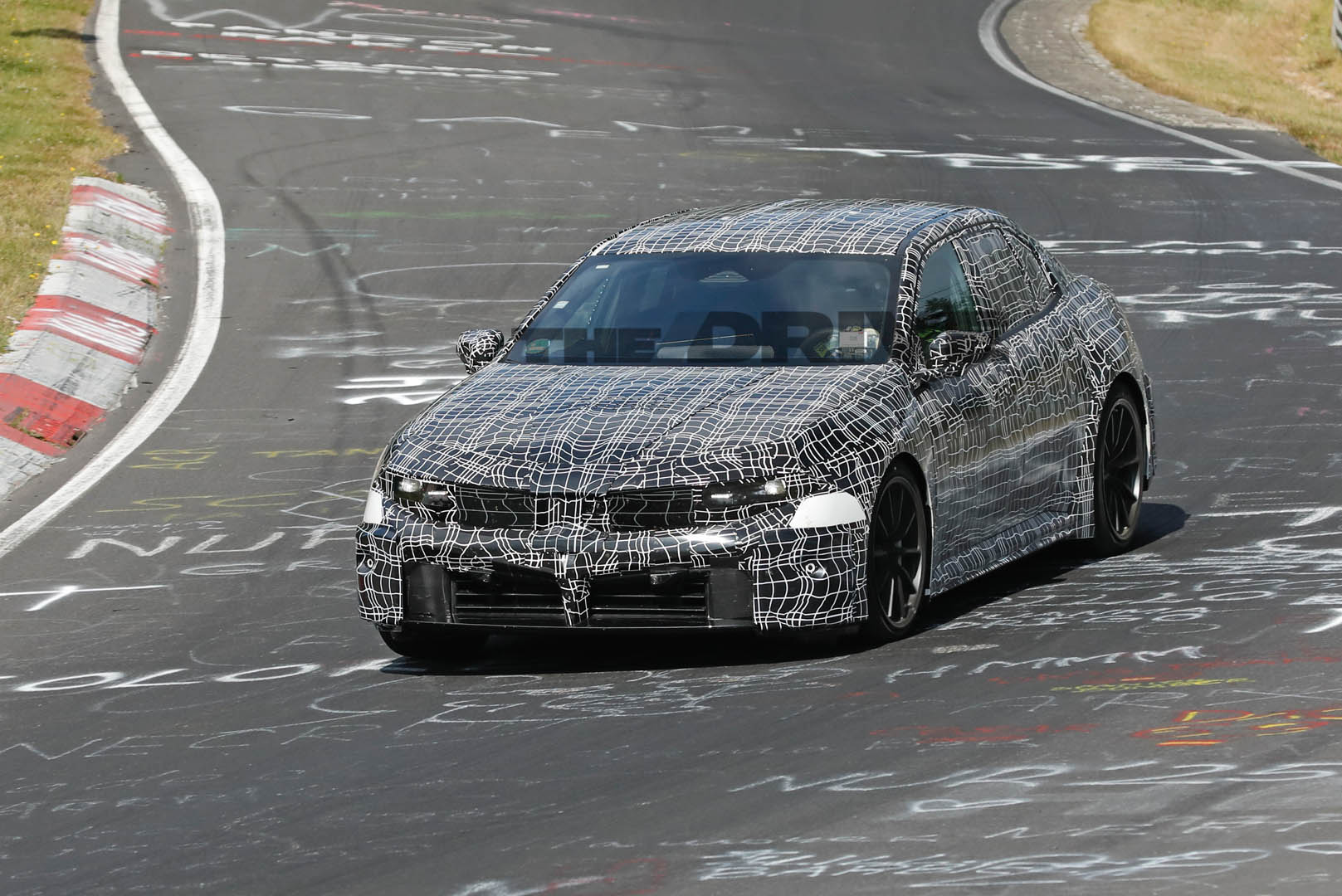2028 BMW M3 EV spy shots