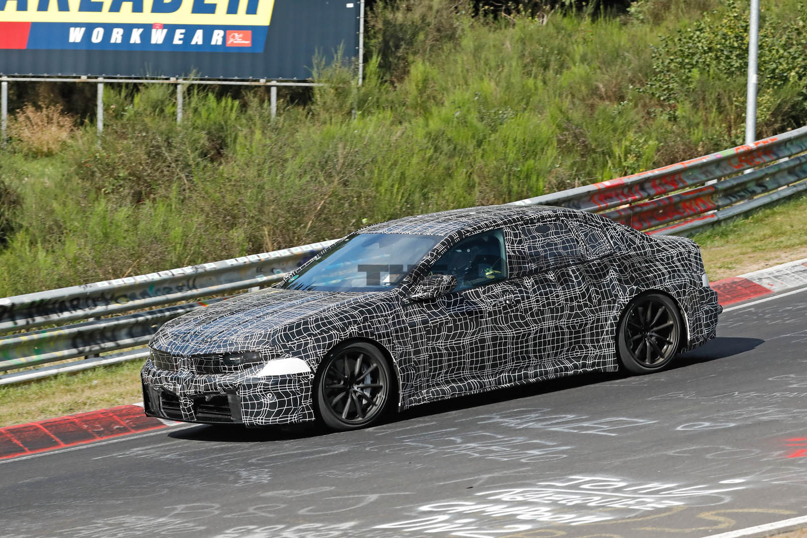 2028 BMW M3 EV spy shots