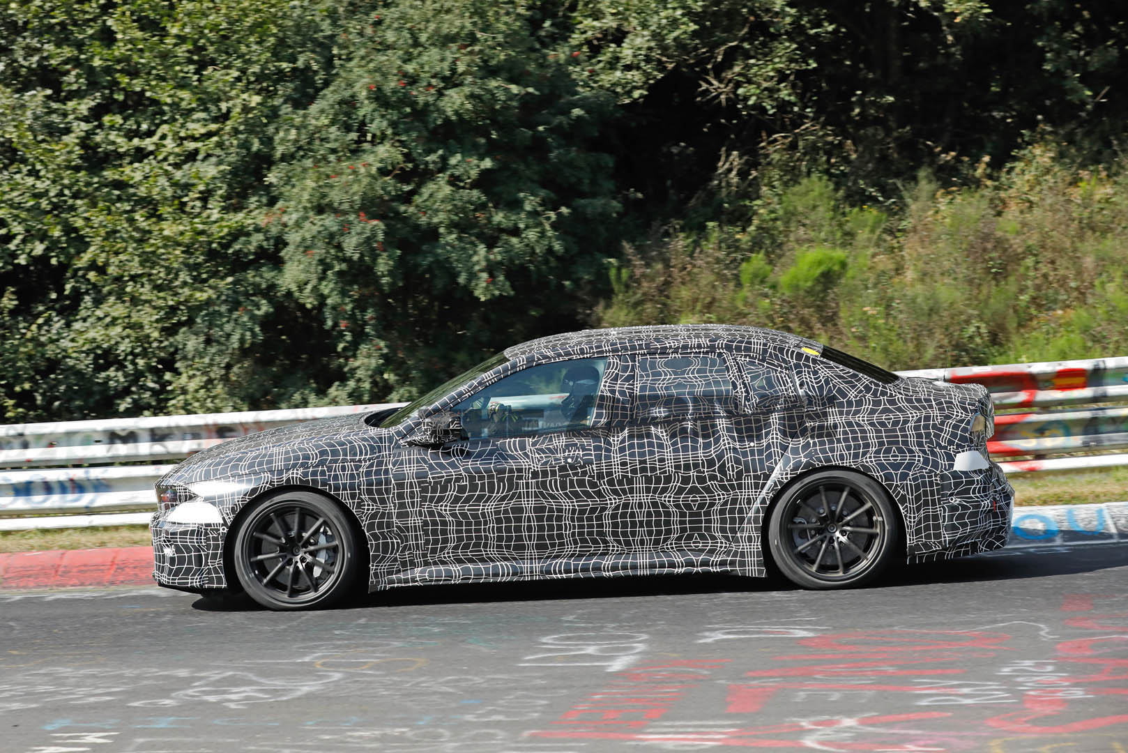 2028 BMW M3 EV spy shots