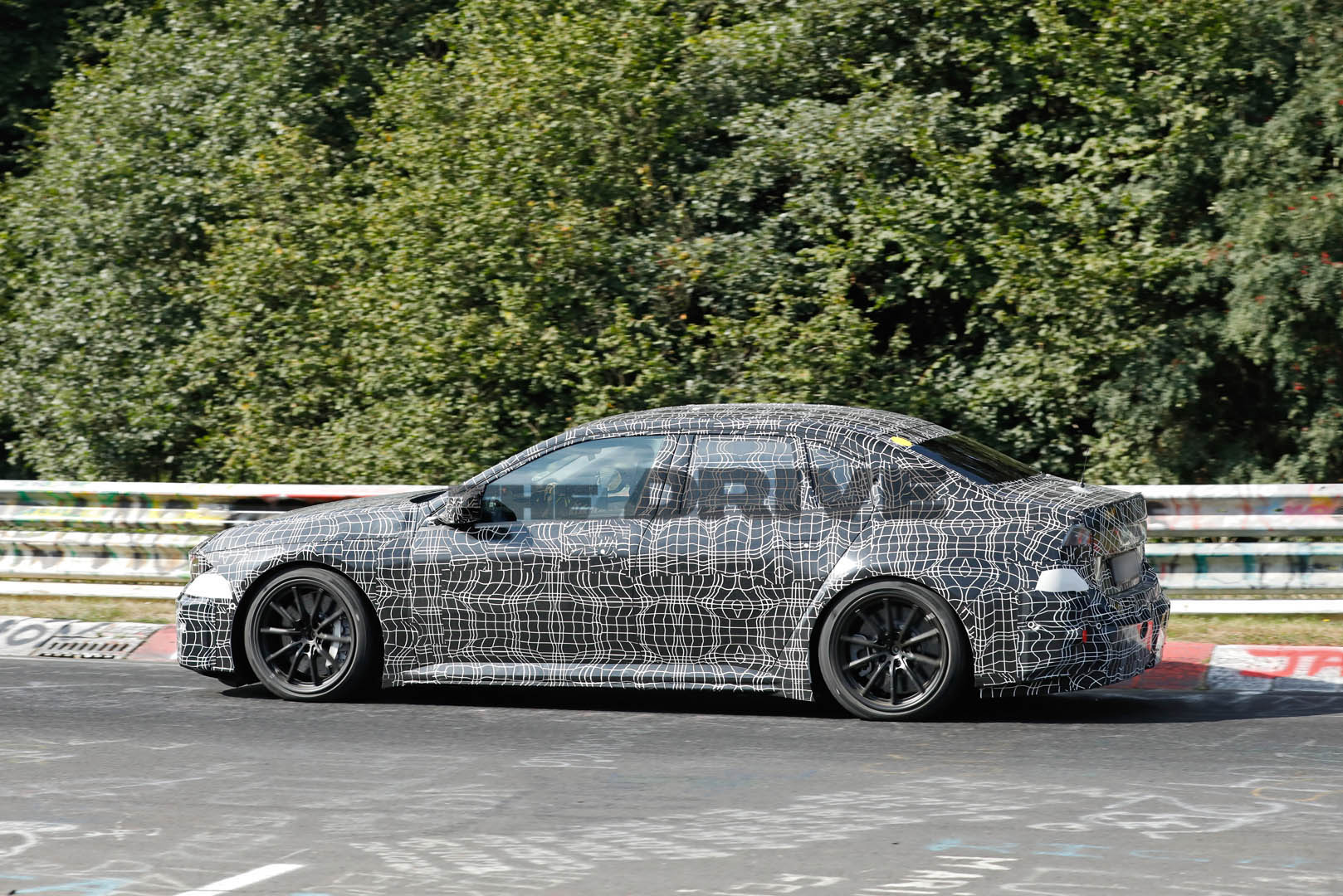 2028 BMW M3 EV spy shots