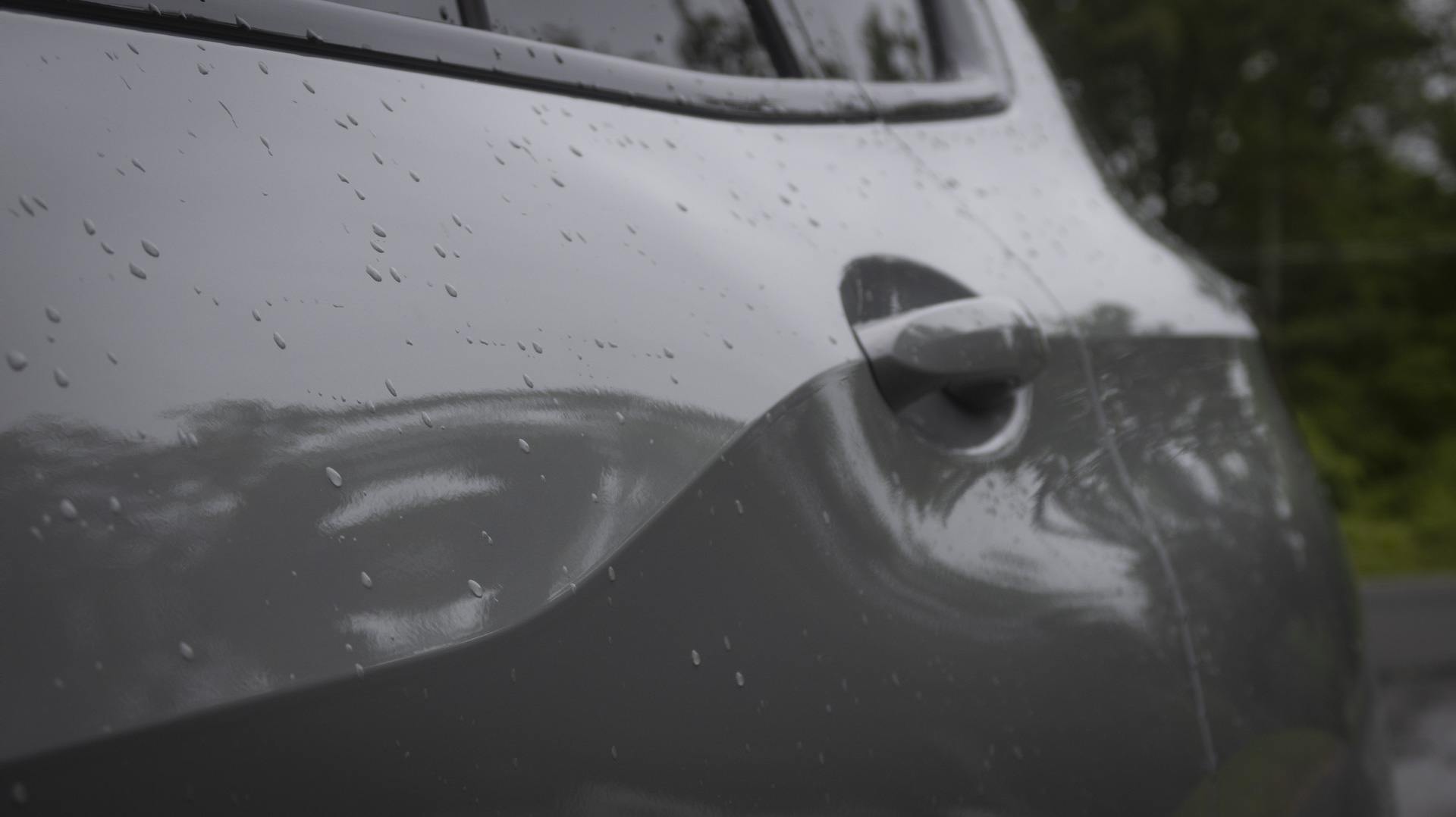 BMW X5 exterior detail.