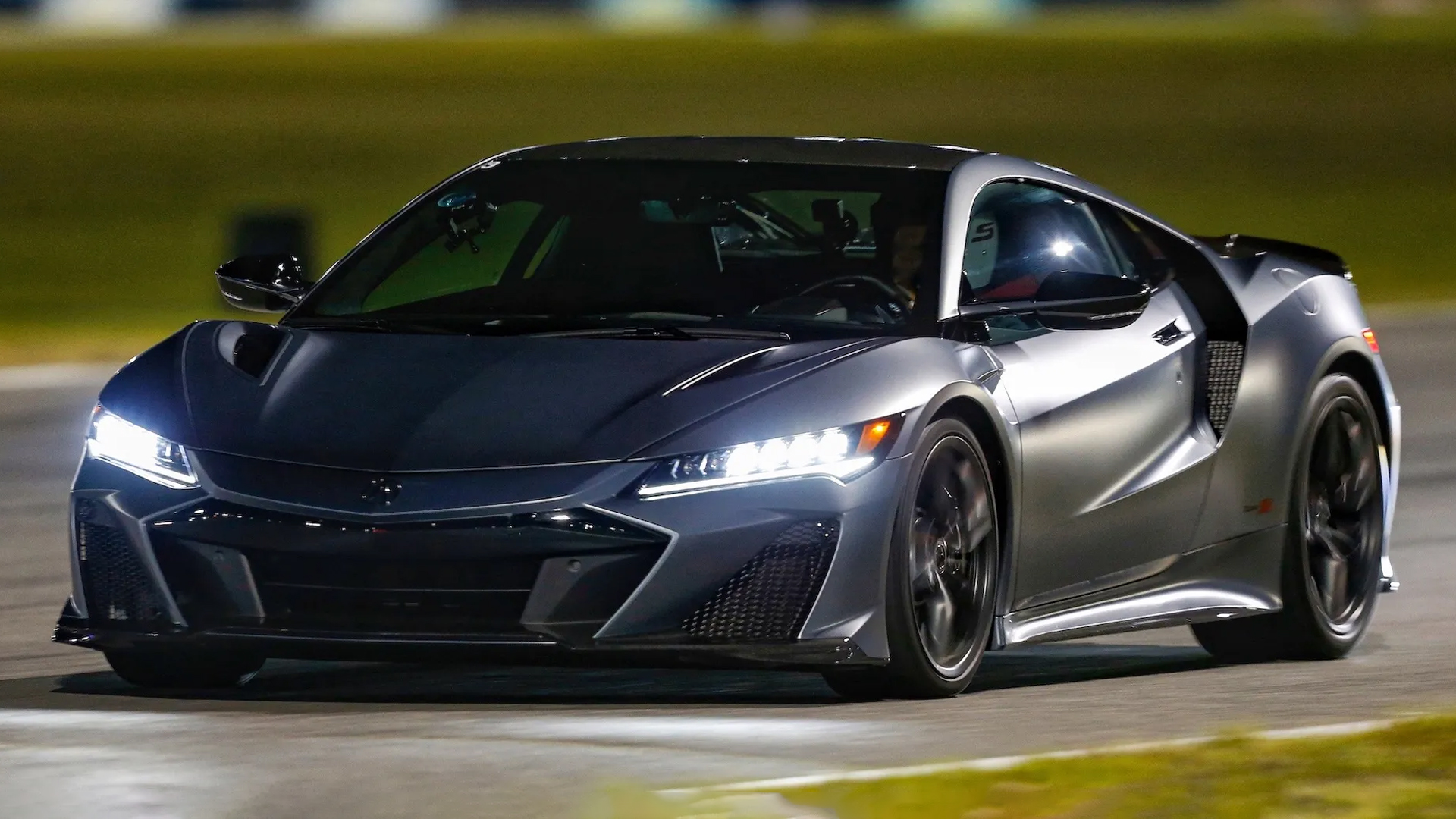 Acura NSX Type S in grey.