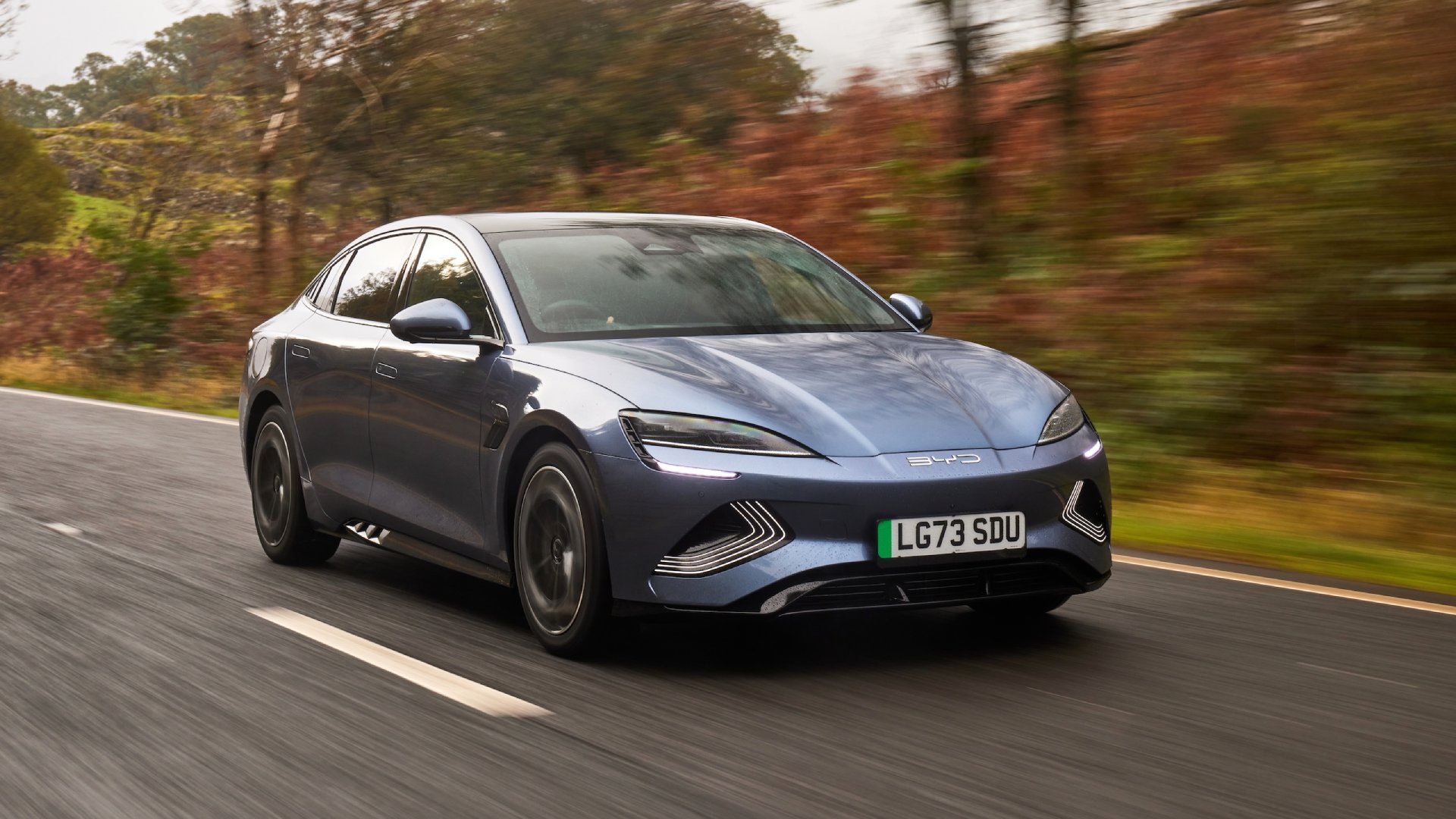 BYD Seal three-quarter view