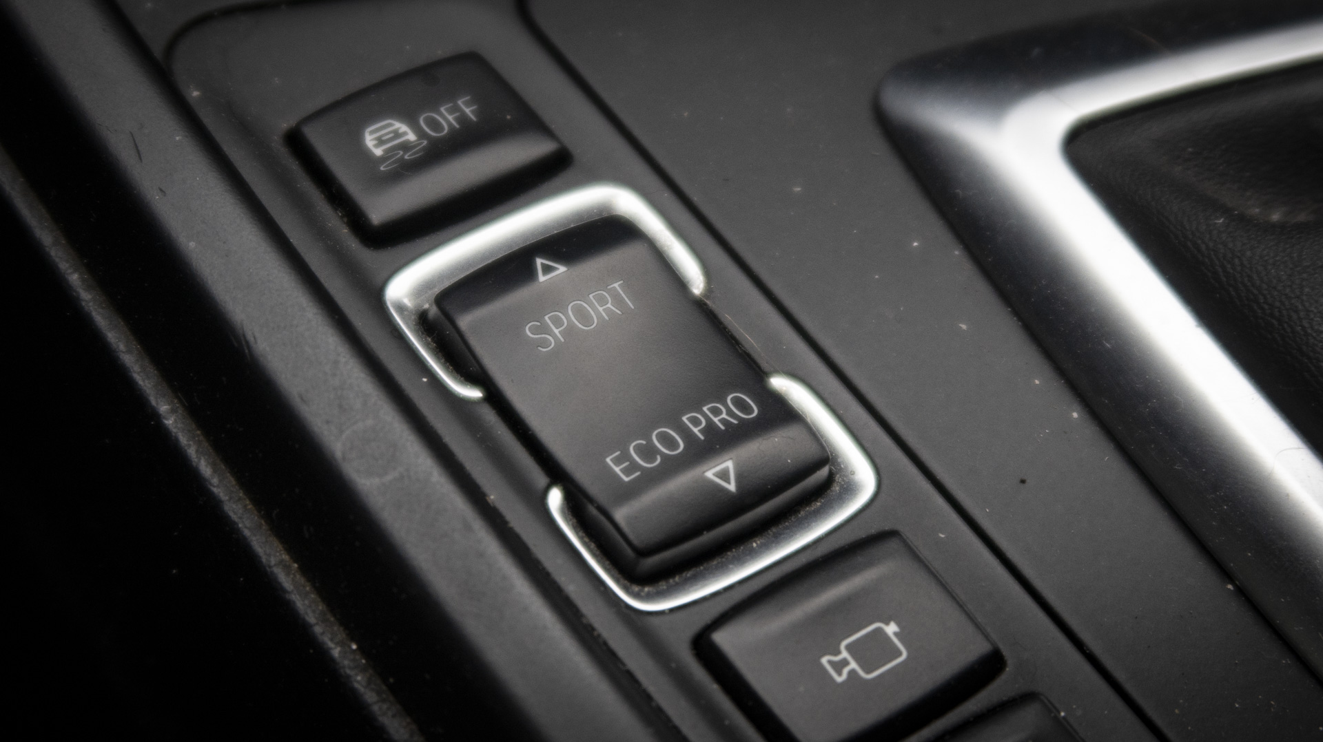 BMW F31 drive mode switch.