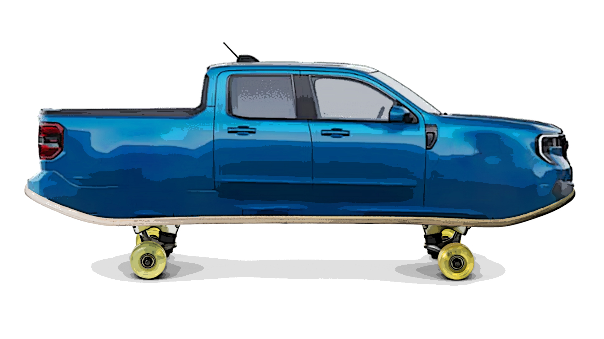 Ford Maverick skateboard idea.