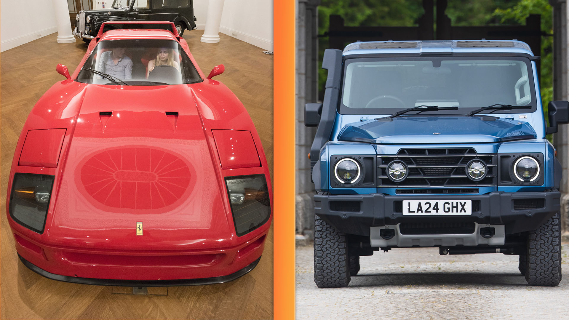Florida Man Trades Ferrari F40 for Ineos Grenadier and $2.4M