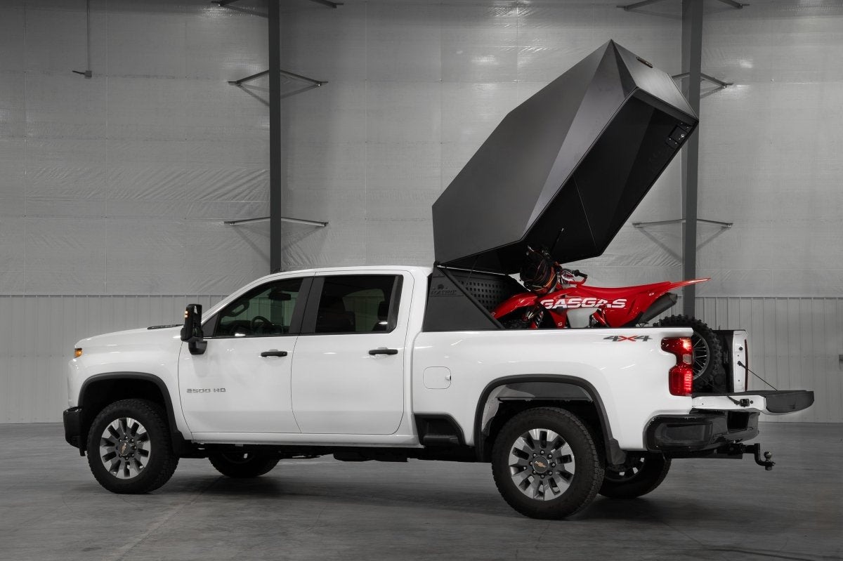 Matrix truck bed topper