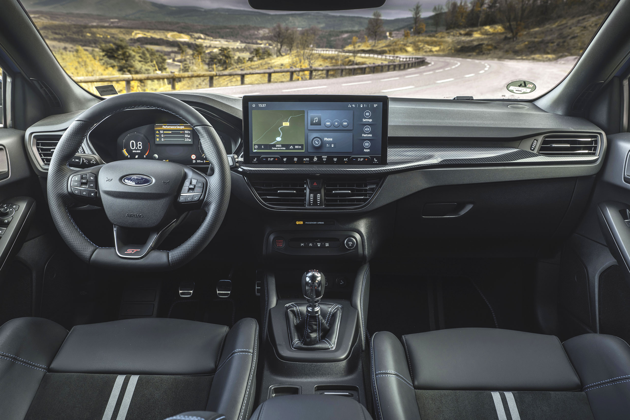 Ford Focus ST interior