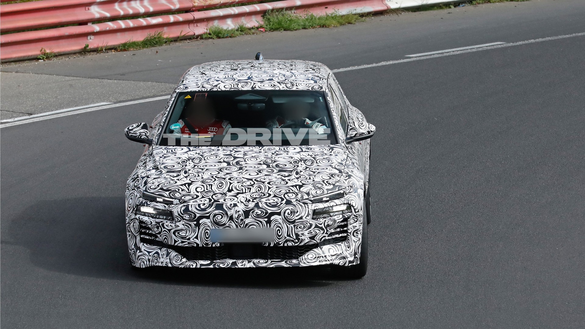 2027 Audi RS 6 E-Tron Electric Prototype Spy Photo
