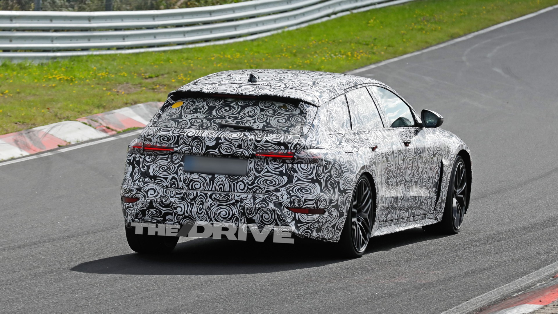 2027 Audi RS 6 E-Tron Electric Prototype Spy Photo