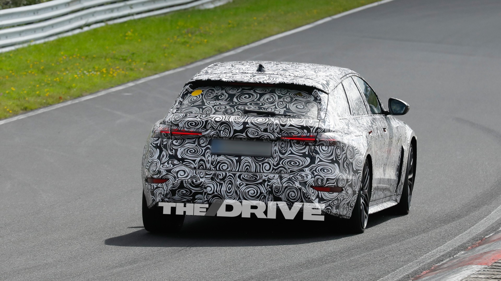 2027 Audi RS 6 E-Tron Electric Prototype Spy Photo