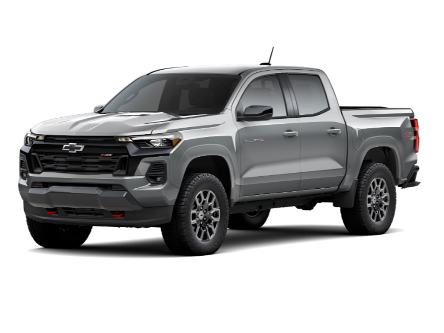 Chevrolet Colorado in grey.