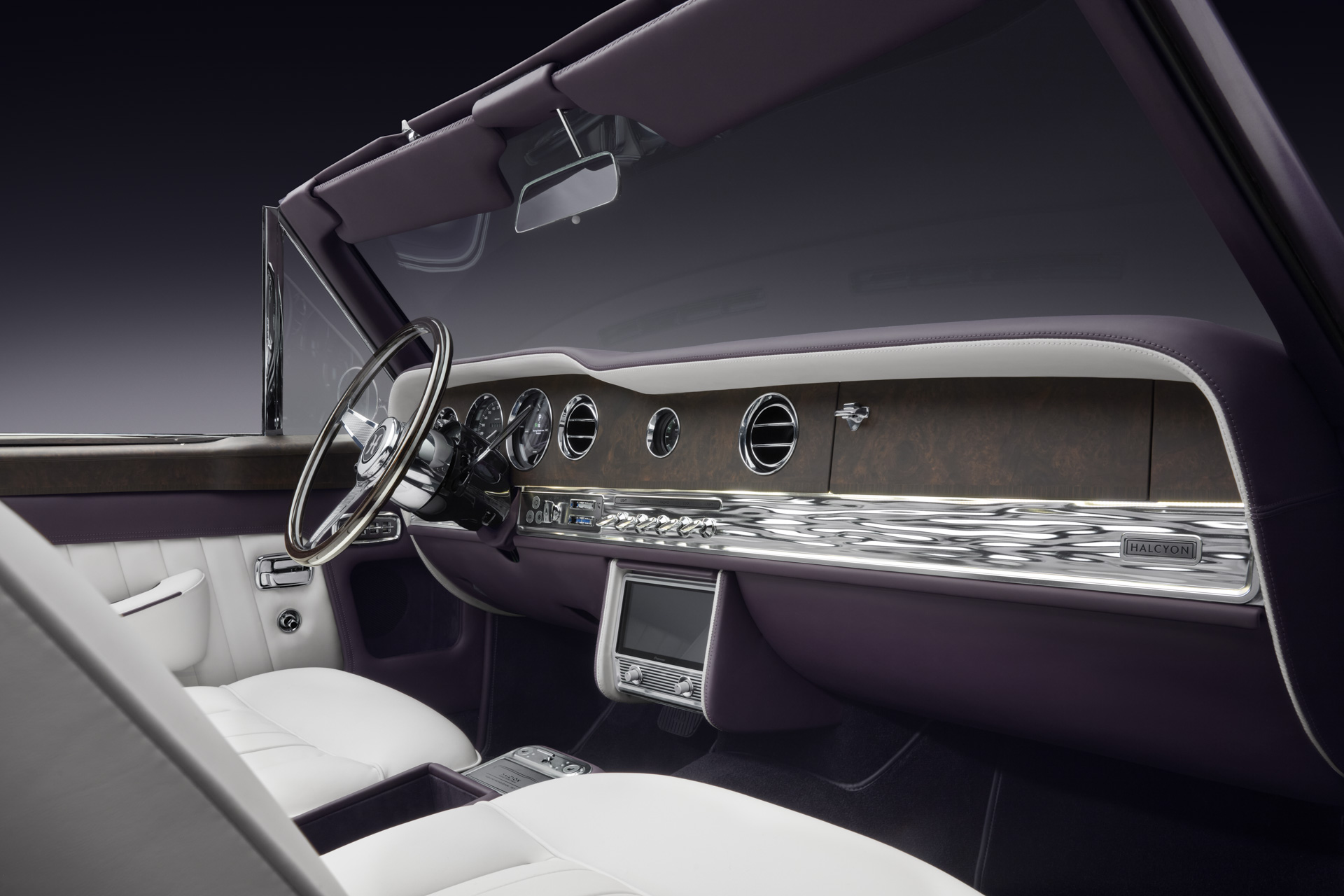 Halcyon custom rolls royce interior