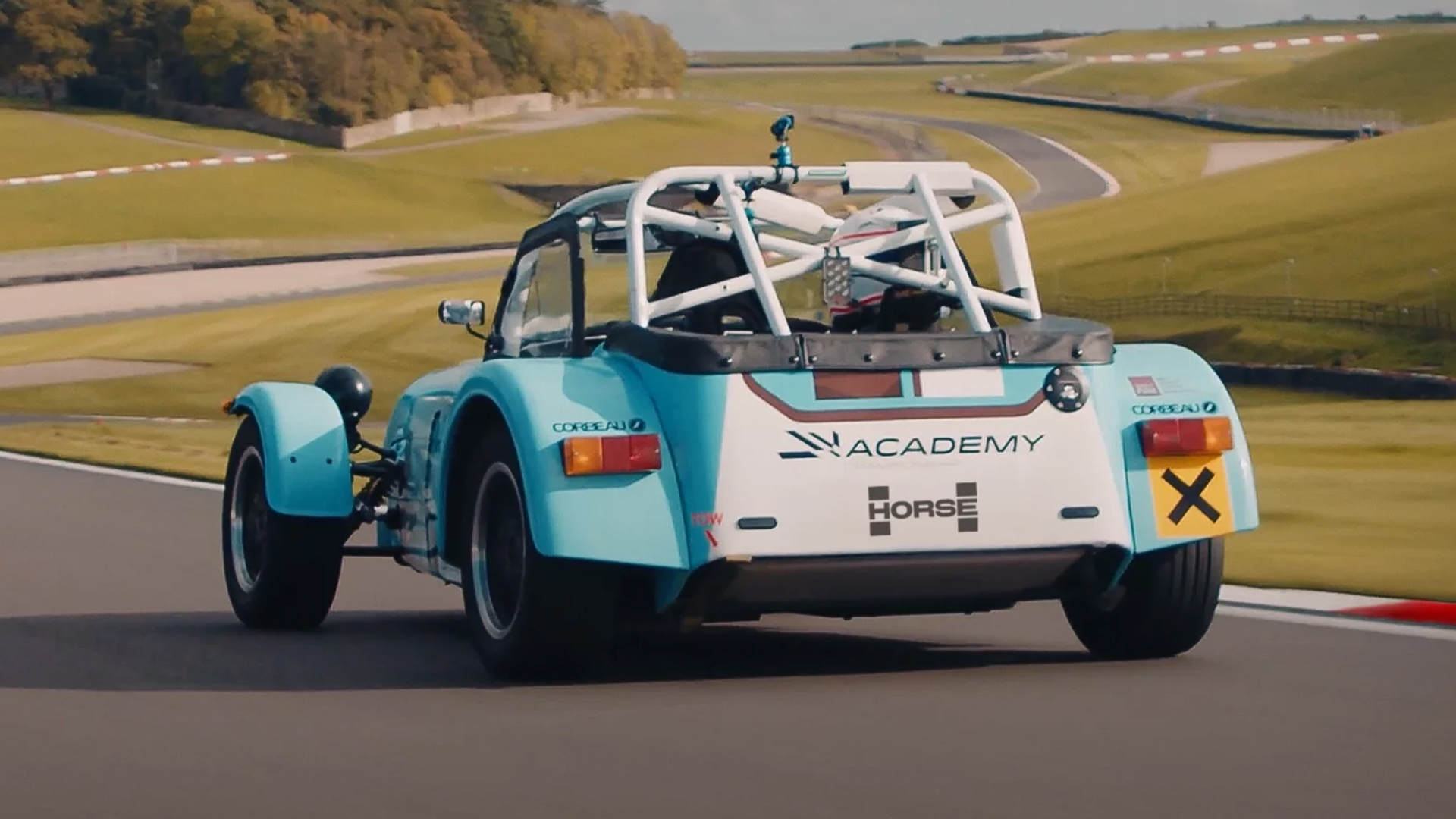 Caterham Academy car running Horse engine