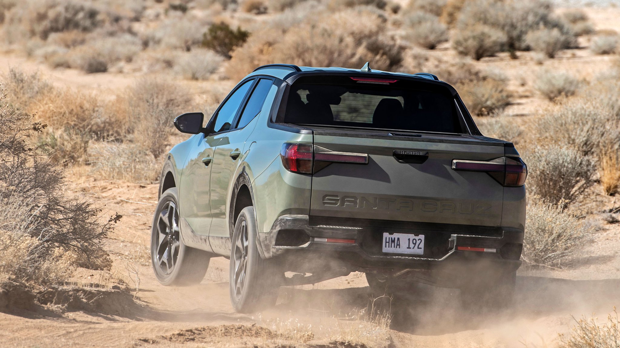 Hyundai Santa Cruz off-roading