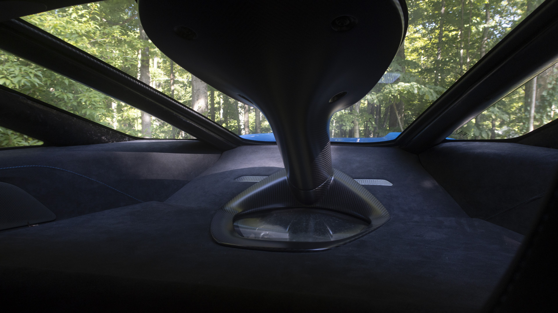 McLaren 765LT intake scoop.