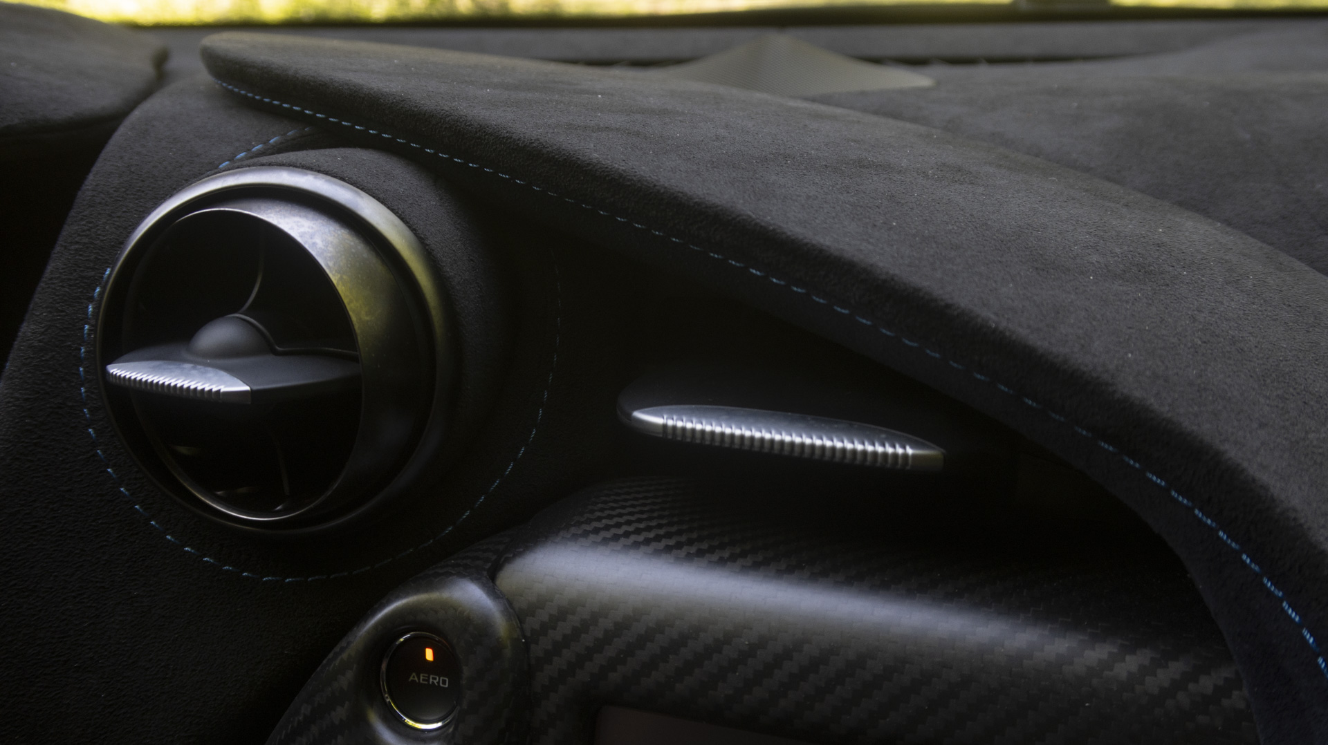 McLaren 765LT interior vent.