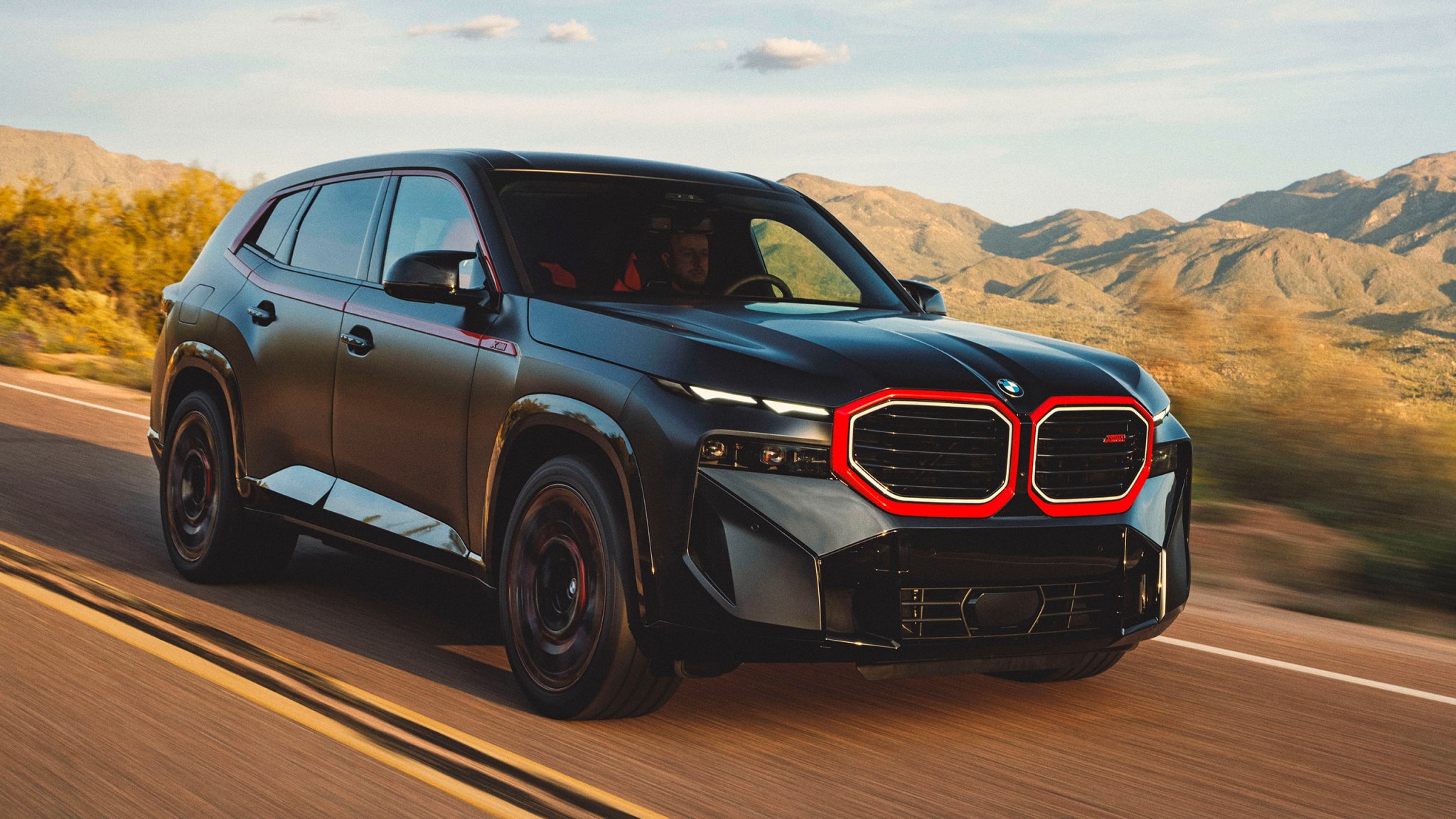 The BMW XM Label Red