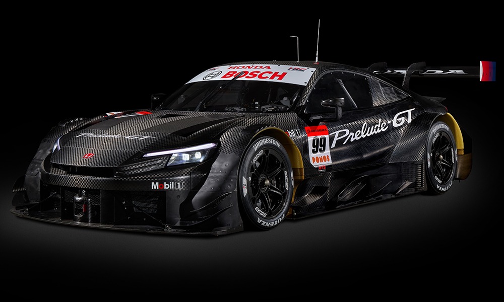 The Honda Prelude Looks Sick as a 650-HP Super GT Race Car