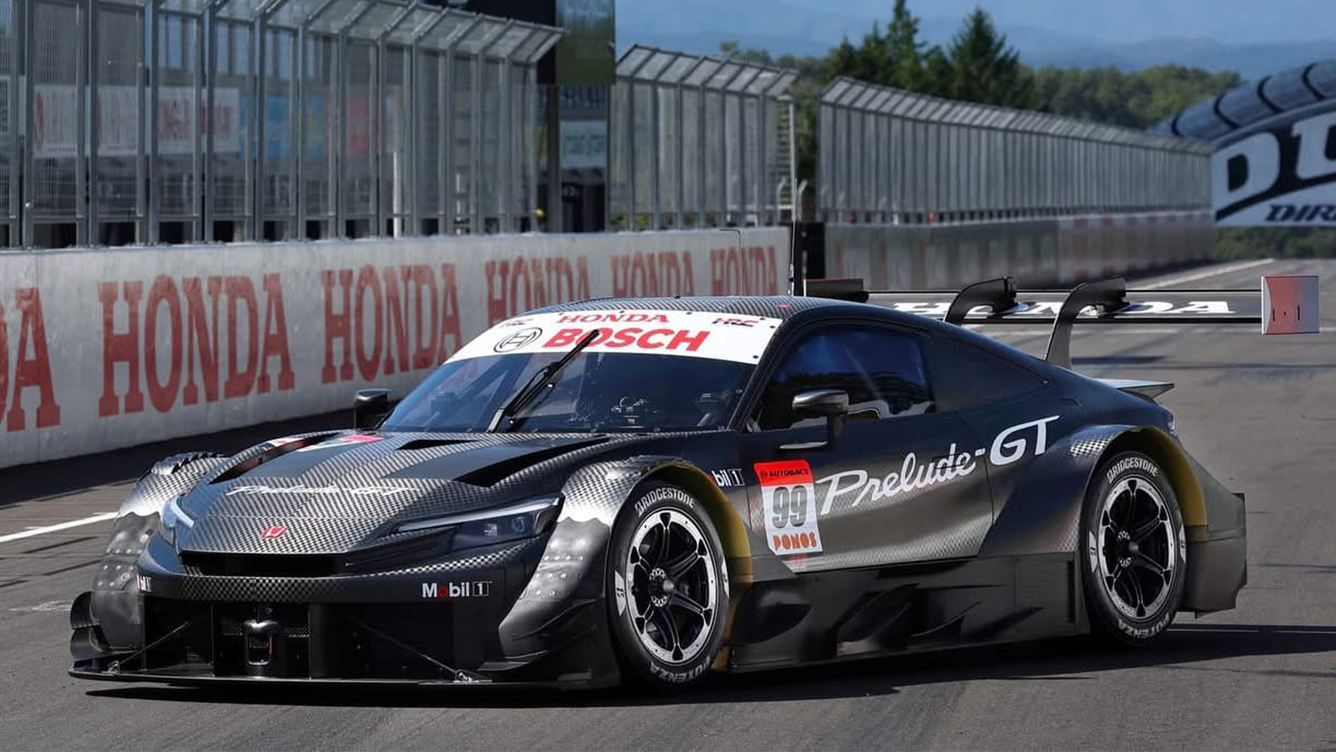 The Honda Prelude Looks Sick as a 650-HP Super GT Race Car