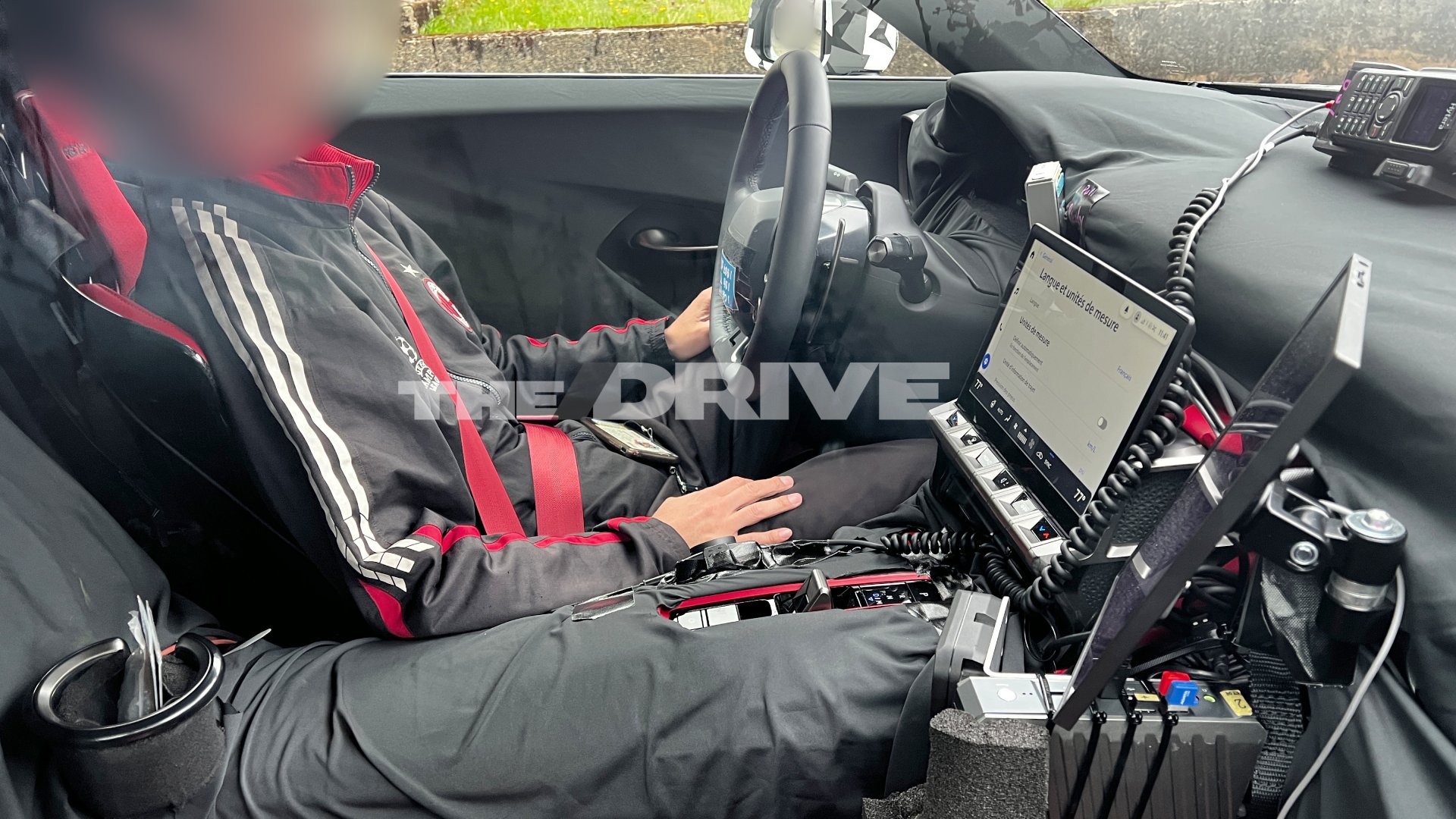 2027 Lexus LFR Prototype Interior Spy Photo