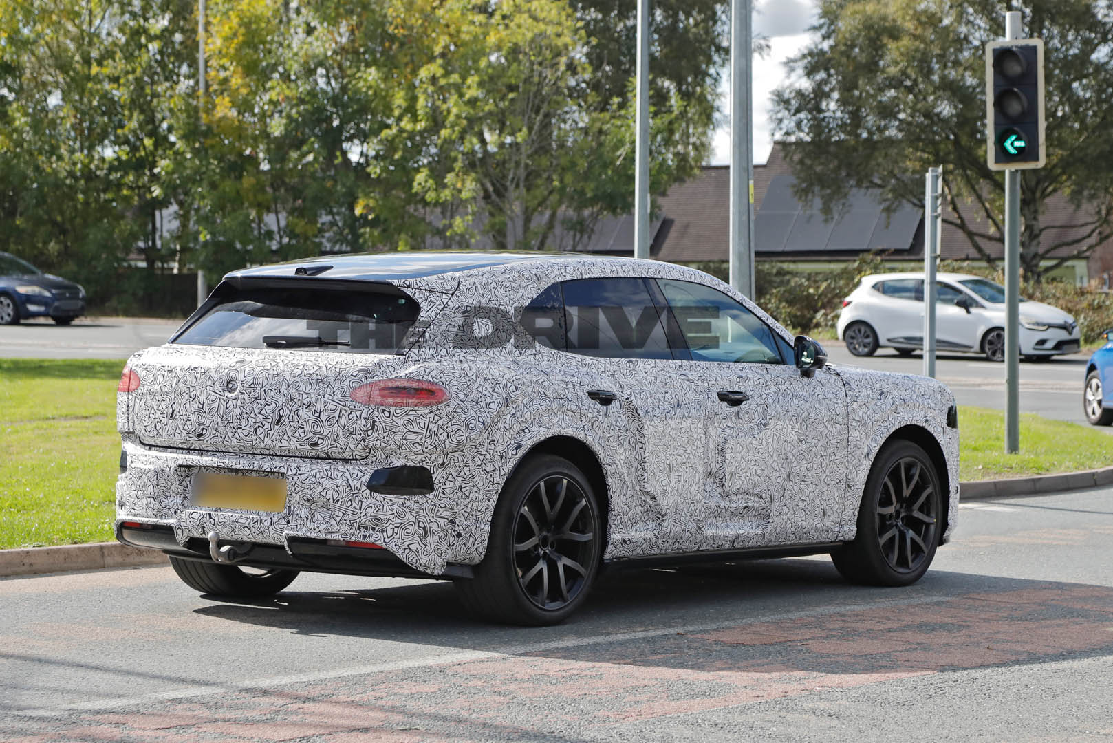 2028 Bentley electric SUV spy shots