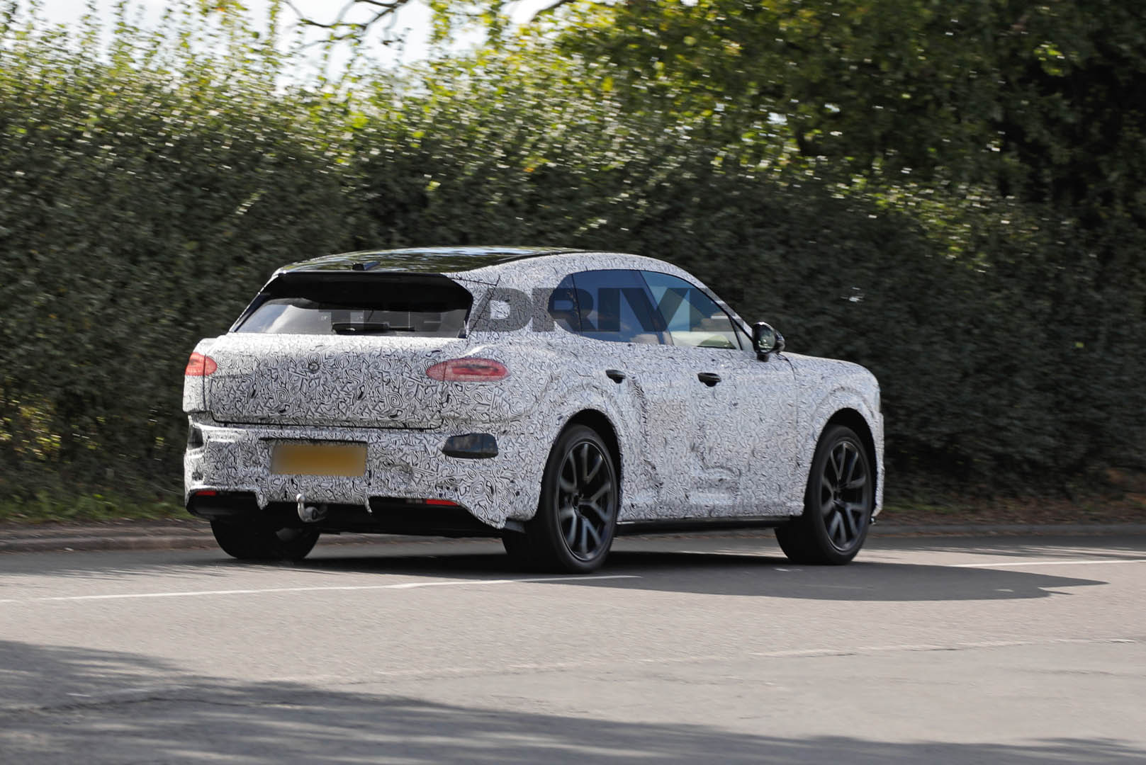 2028 Bentley electric SUV spy shots