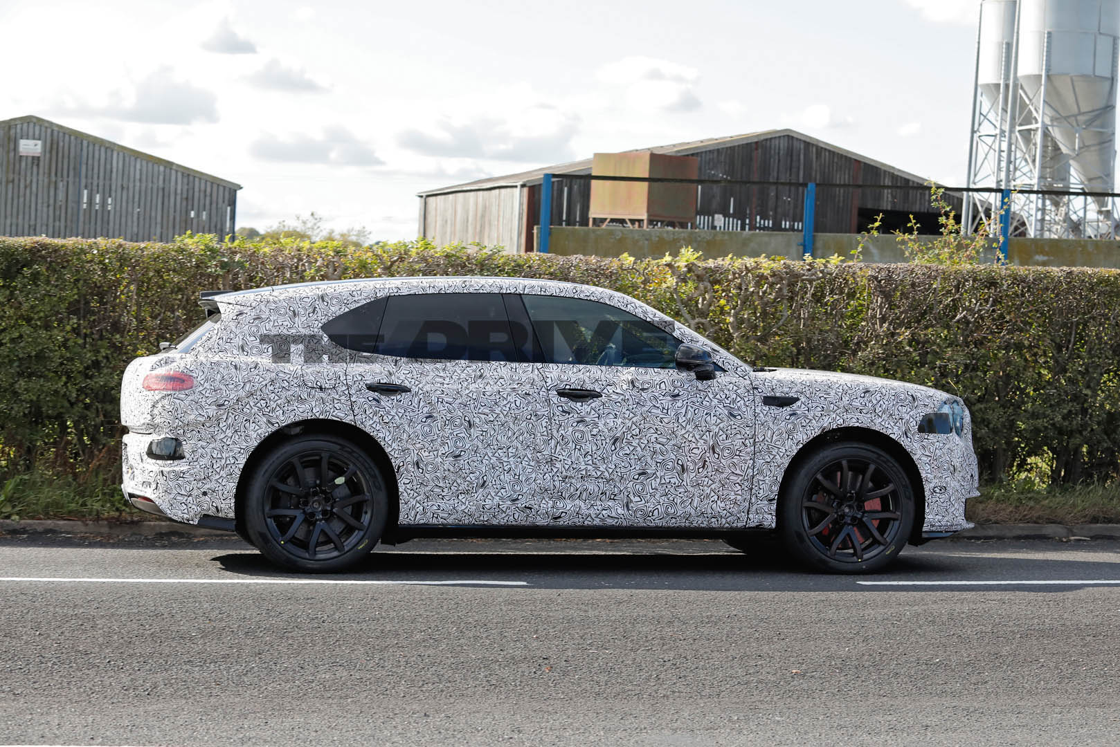 2028 Bentley electric SUV spy shots