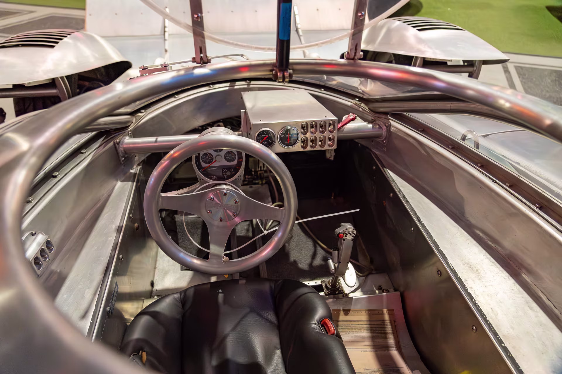 Sea Lion car cockpit.