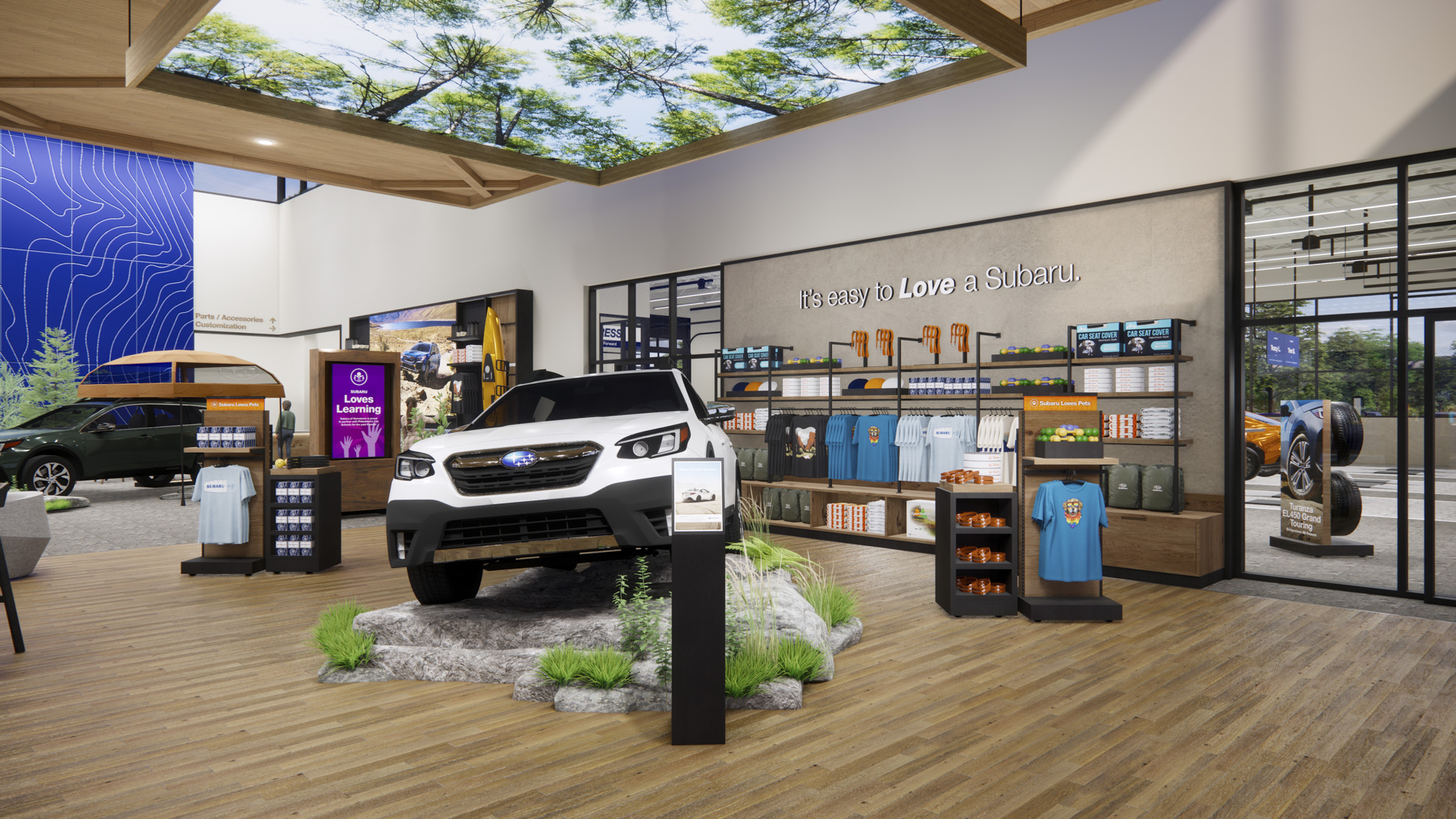 Subaru Community Hub Rendering
