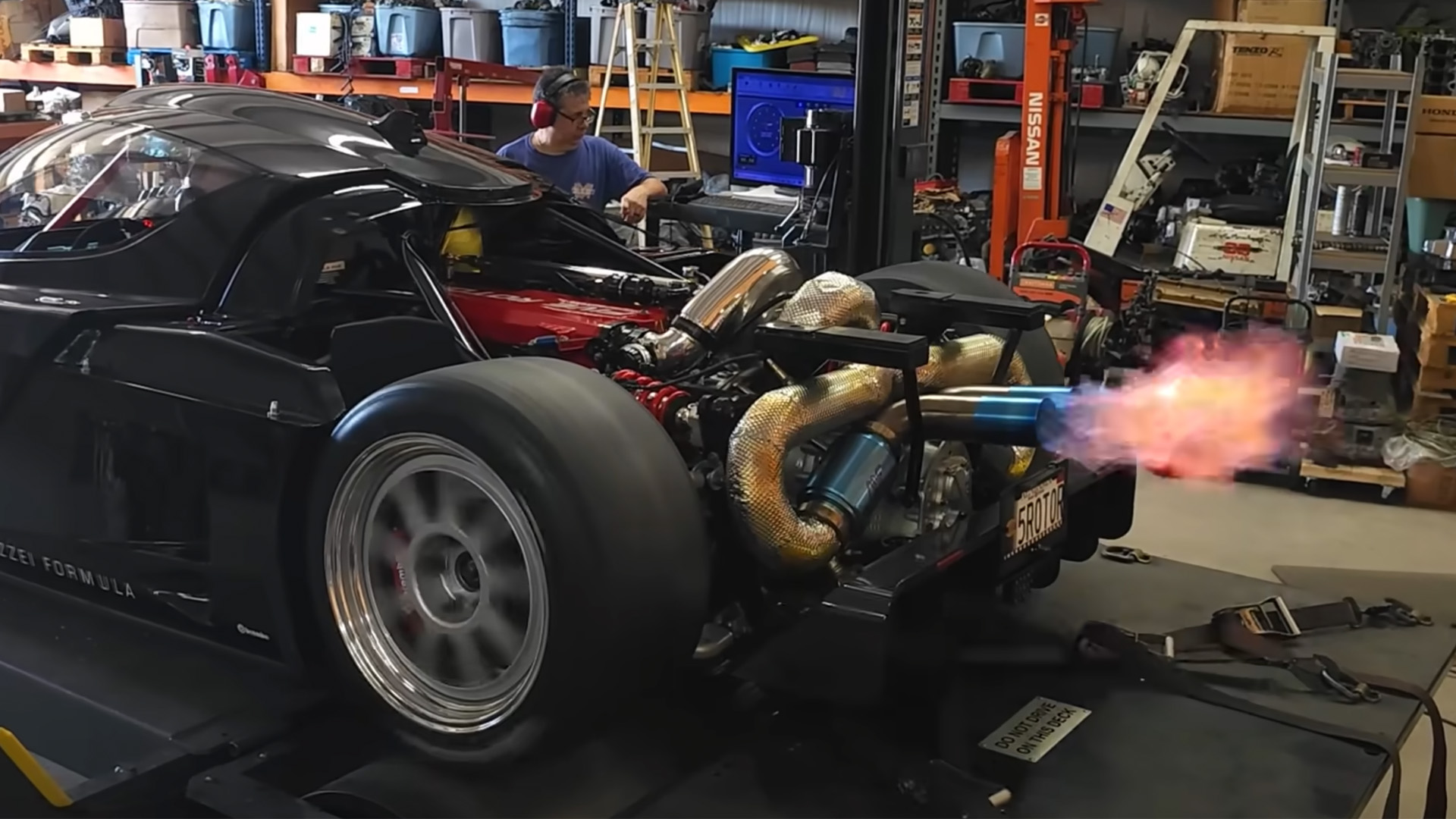 Mazzei Formula Five on the dyno