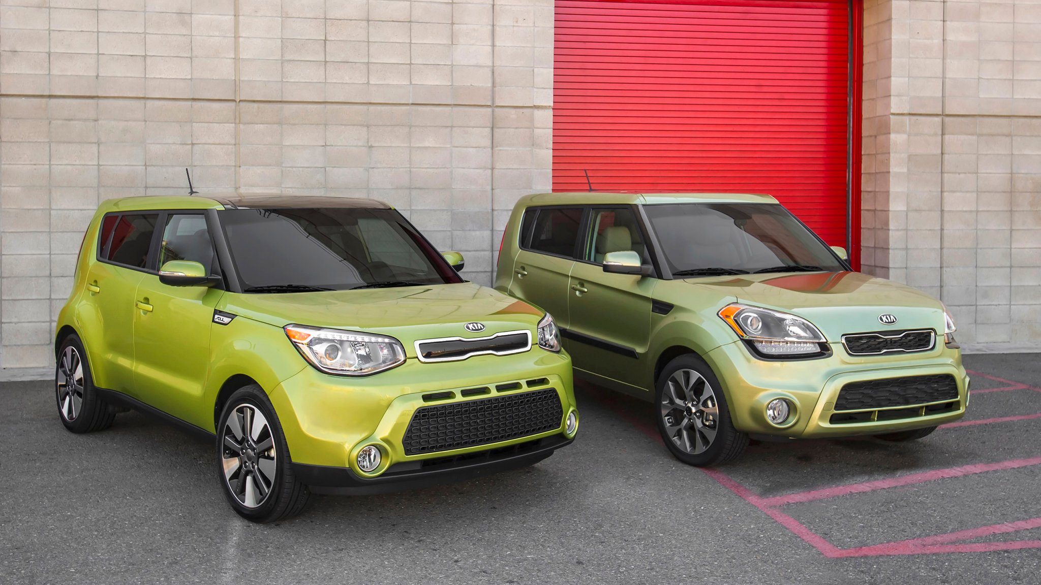First- and second-gen Kia Soul