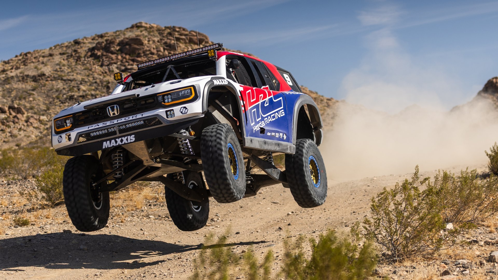 Honda Baja racing vehicle, Passport body.