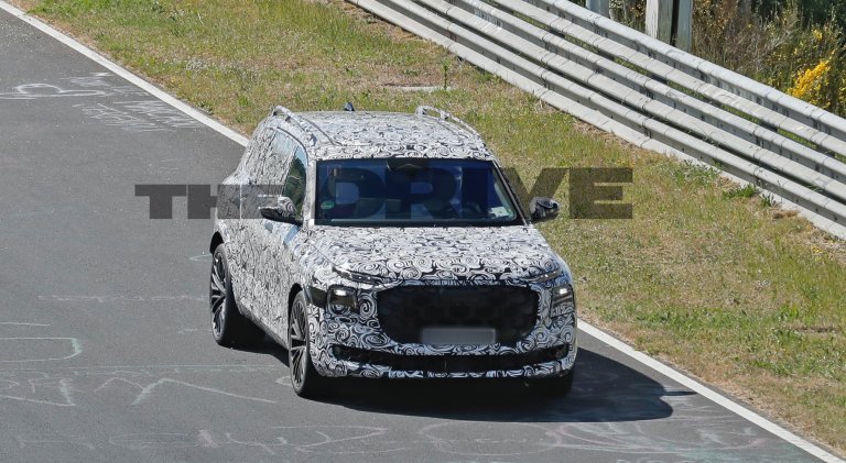 2027 Audi SQ9 spy shots