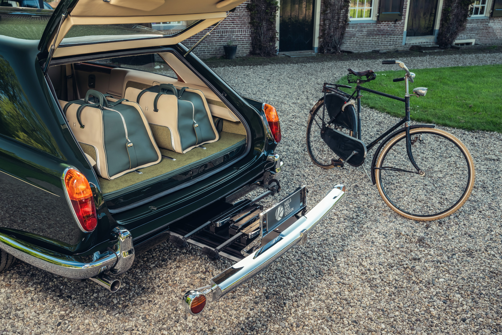 This Custom Rolls-Royce Hides the World’s Classiest Secret Bike Rack