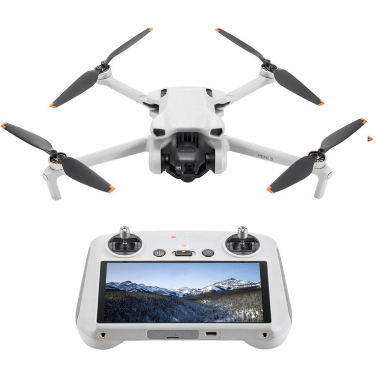 DJI Mini 3 with remote control video