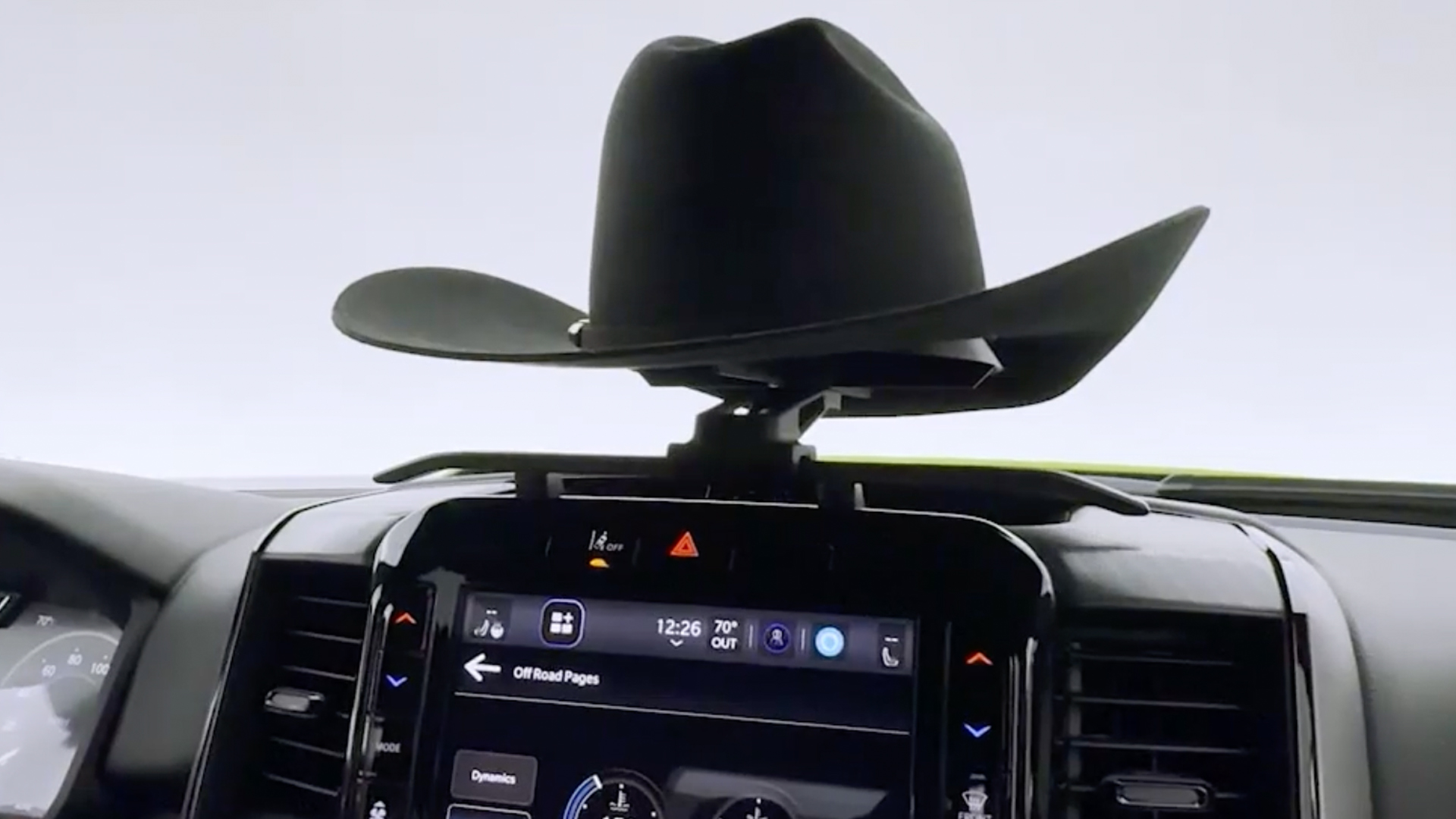 Dodge Dude hat mount