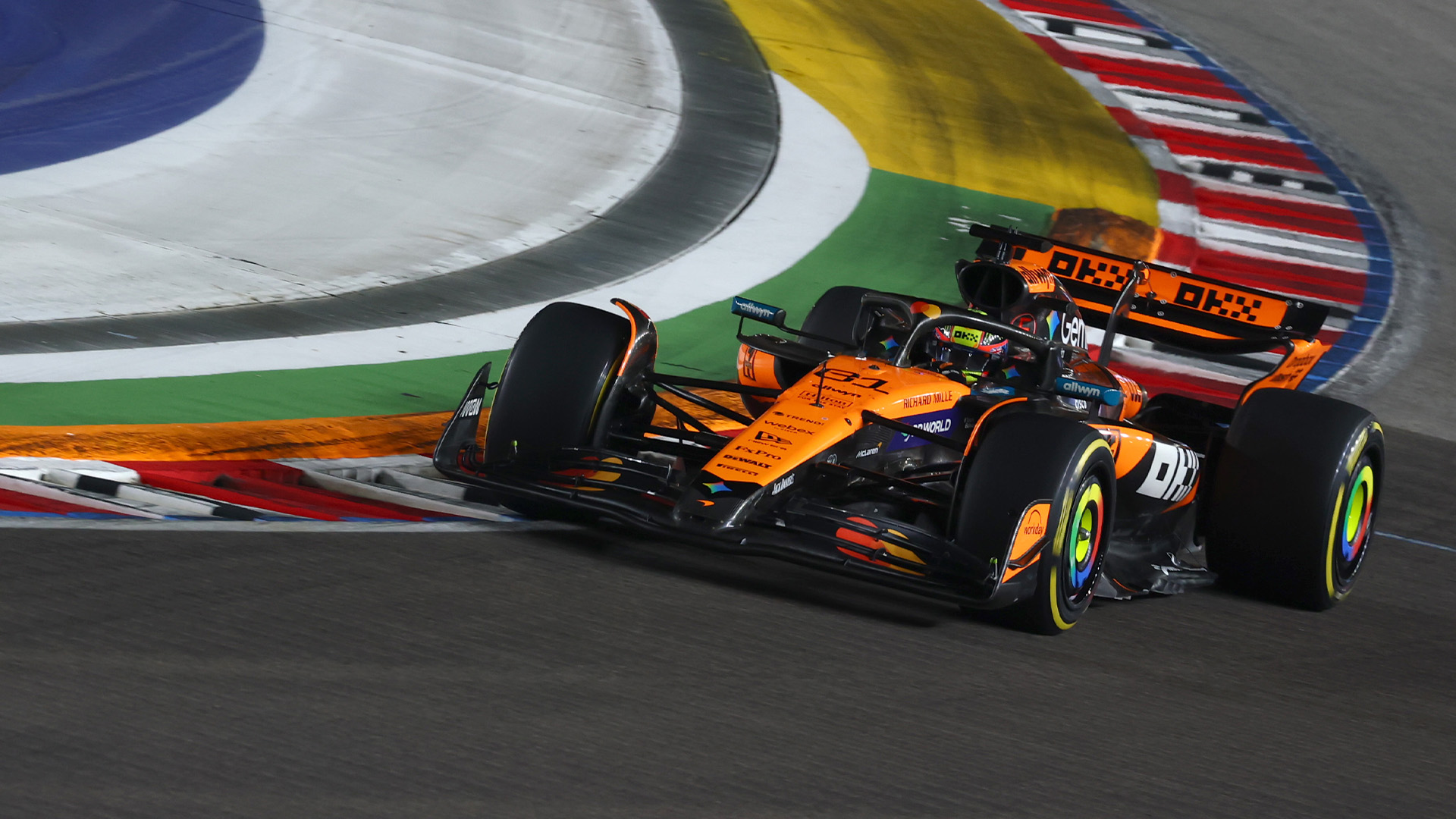 McLaren F1 car at Singapore Grand Prix