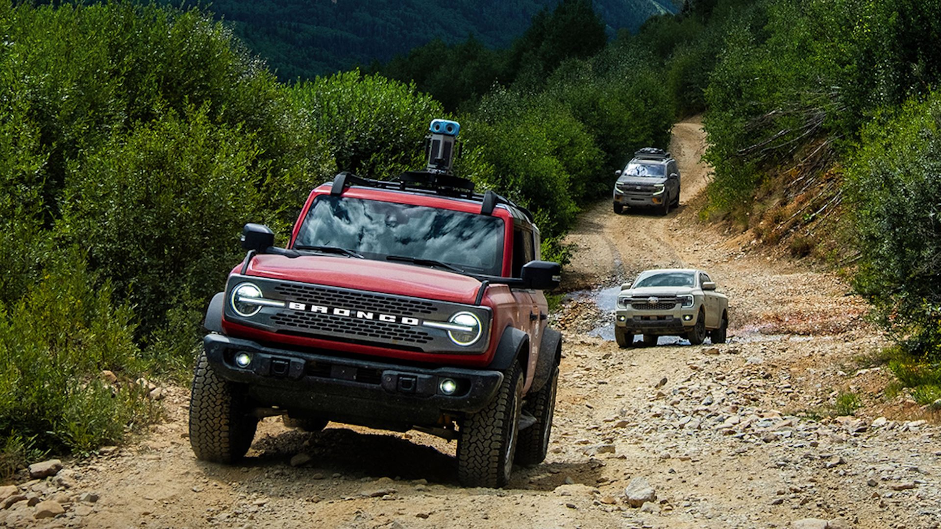 Ford Bronco, Ranger, and Expedition Tremor on TransAmerica Trail