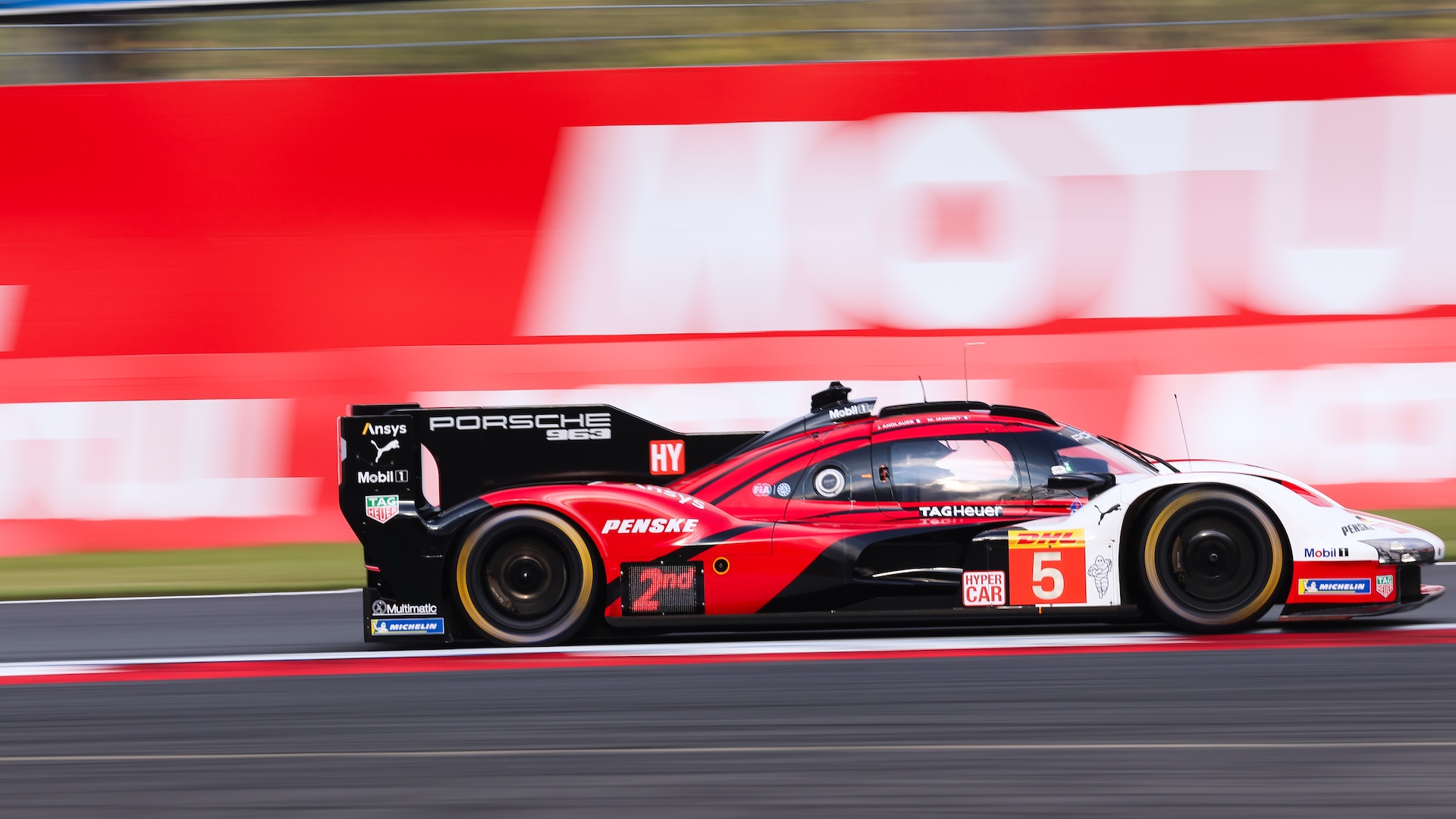 Porsche Penske Motorsport #5 drivers Julien Andlauer (FRA) and Michael Christensen (DEN) participate in the 6 Hours of Fuji, round seven of the 2025 FIA World Endurance Championship at Fuji Speedway in Japan. (Photo by Wan Mikhail Roslan/NurPhoto)