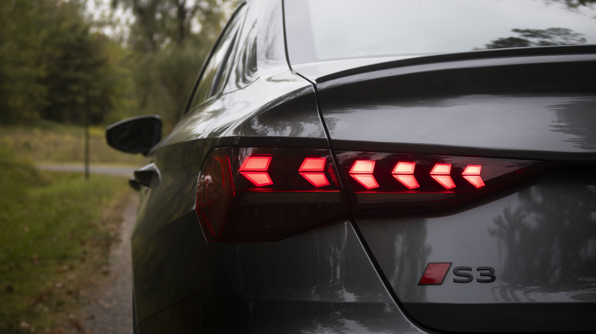 Audi S3 taillight